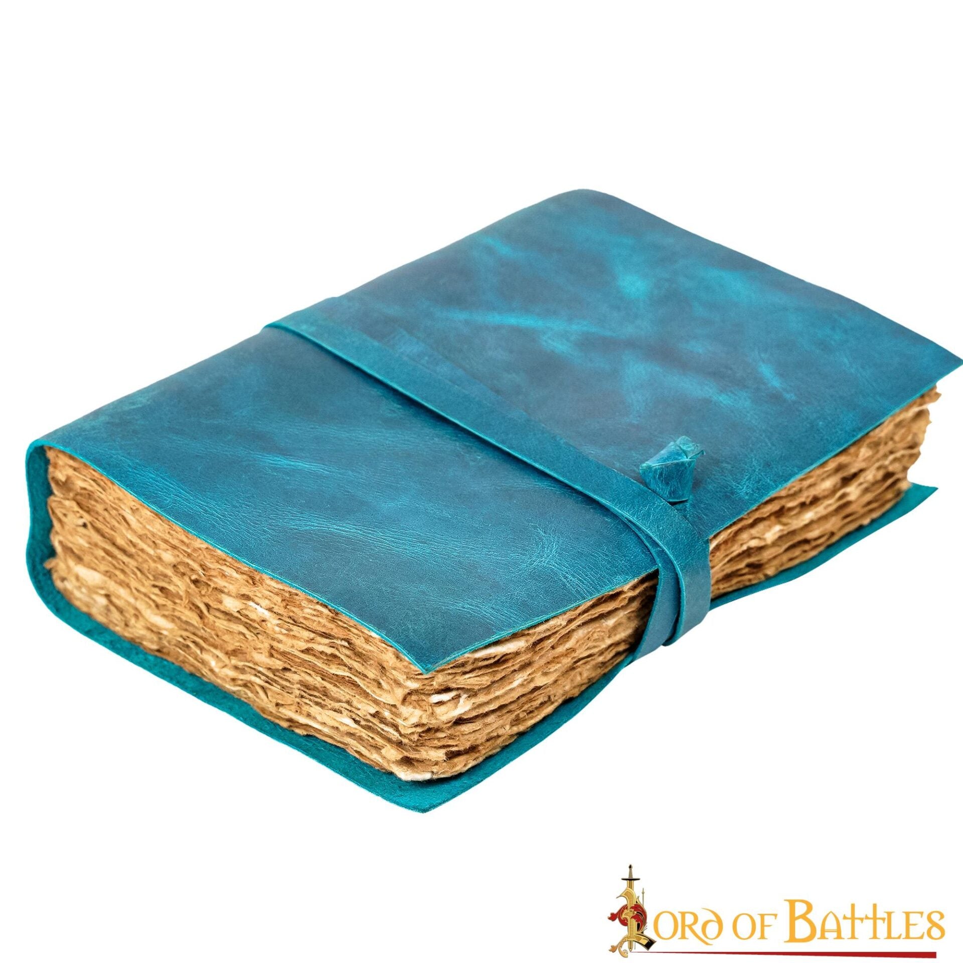 Imagen única de: Diario Medieval de Piel Auténtica Hecho a Mano