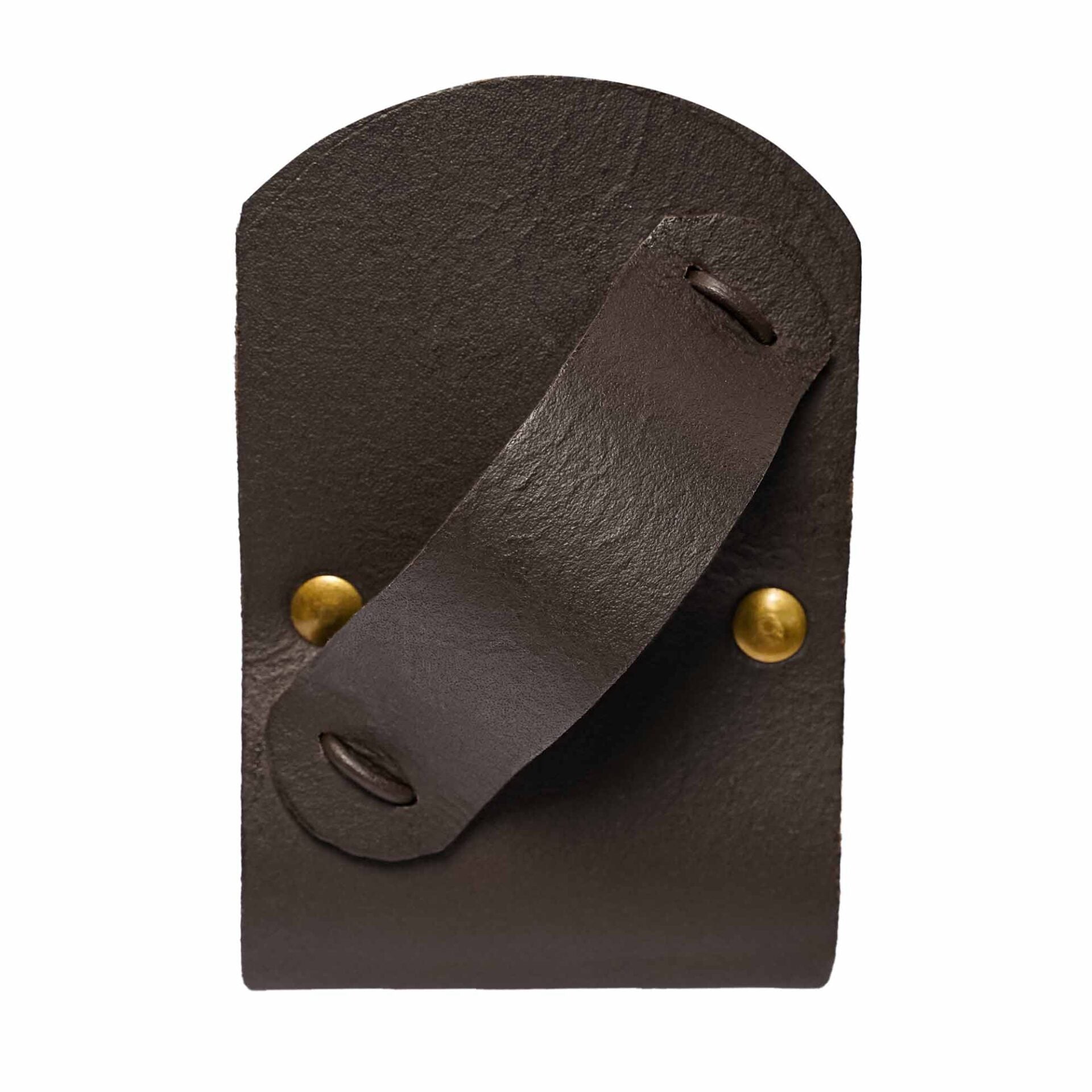 Imagen única de: Rana de Cuero Auténtica Hecha a Mano para Espadas de Madera