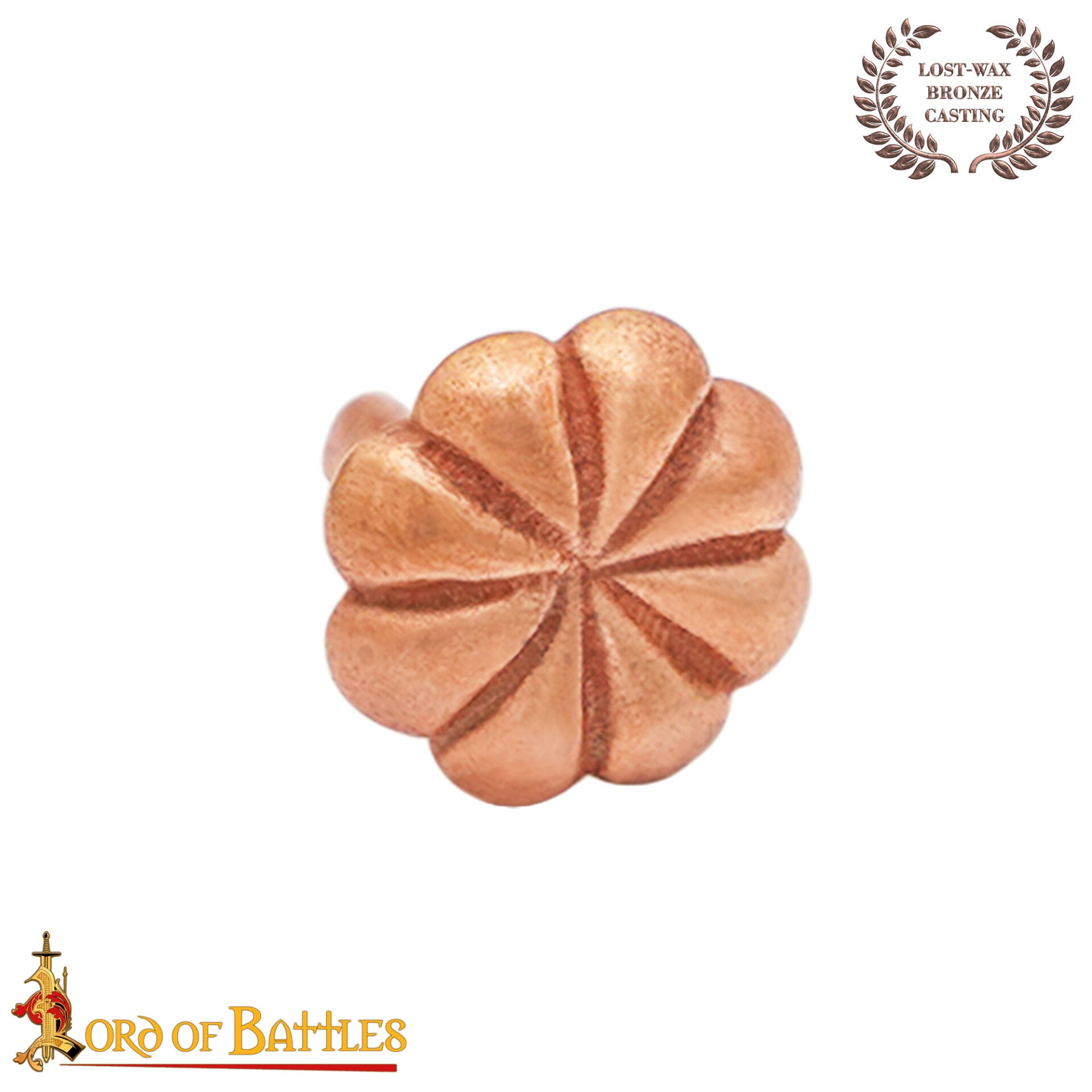 Imagen única de: Florón de Bronce Fundido a la Cera Perdida / Montura