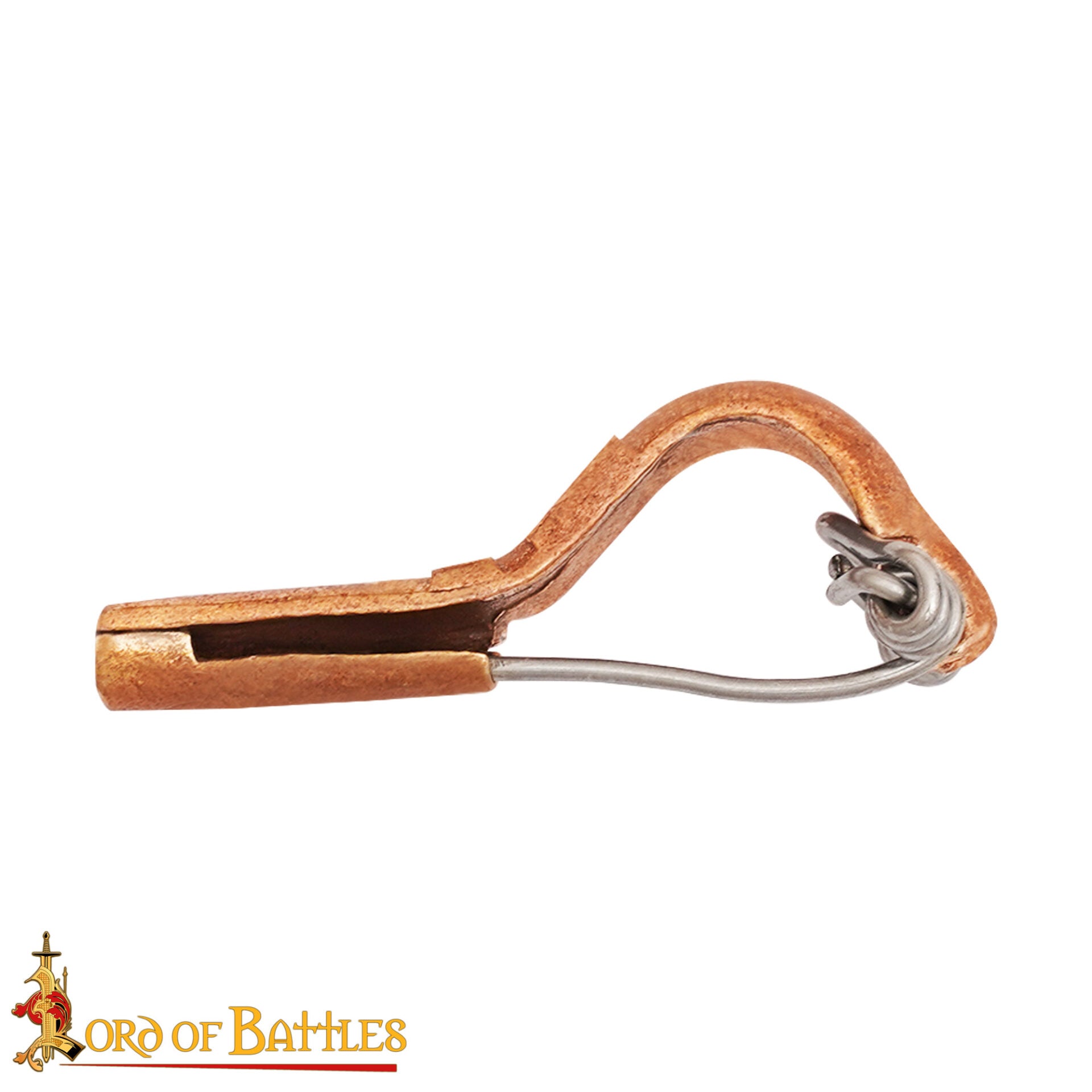 Imagen única de: Broche de Peroné de Rodilla de Bronce Romano del Siglo Iii - Fundición a la Cera Perdida