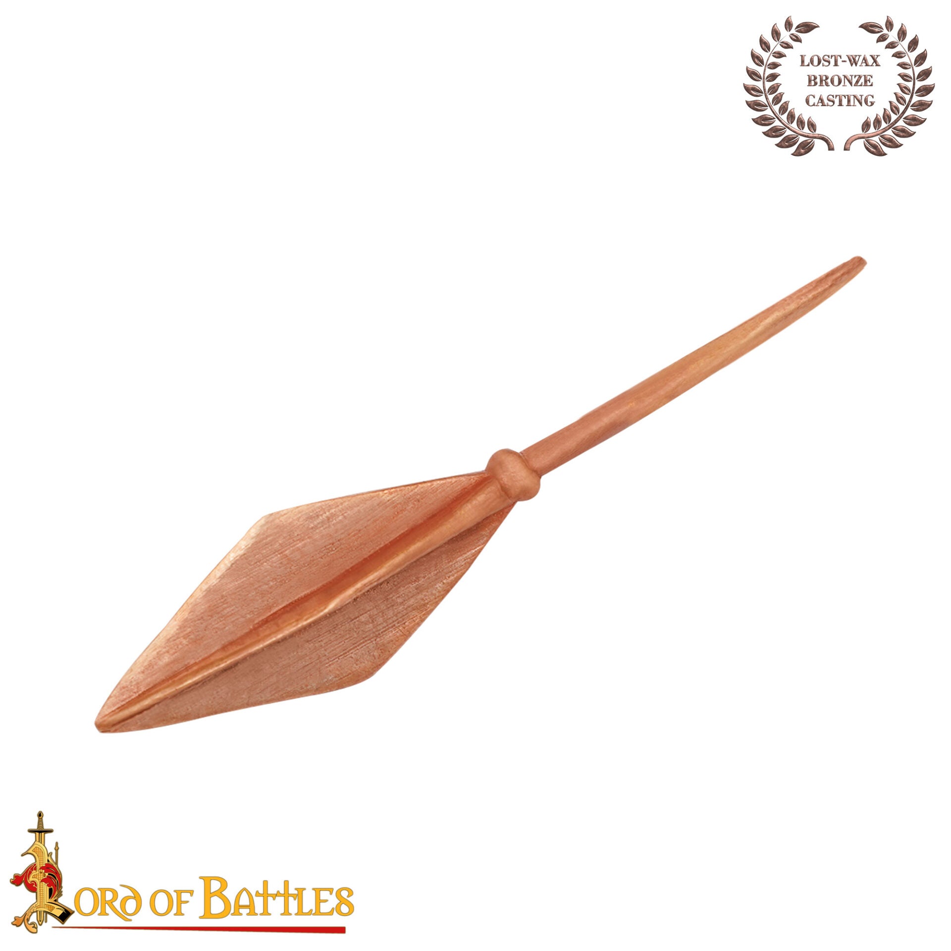 Imagen única de: Punta de Flecha de Bronce Fundido a la Cera Perdida 6,5 Cm
