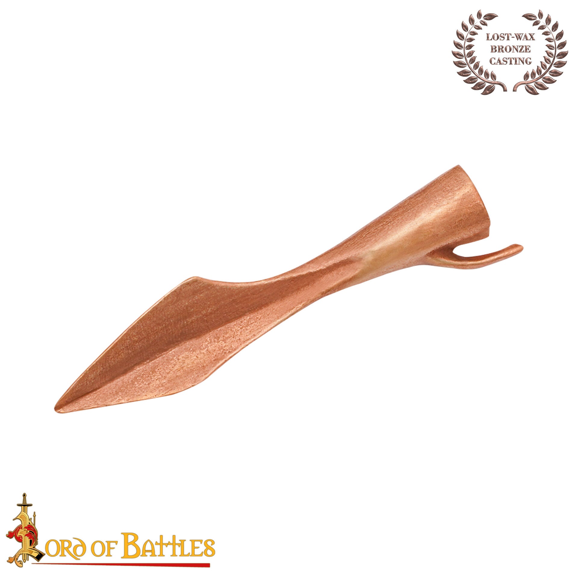 Imagen única de: Punta de Flecha de Bronce Estilo Fundición a la Cera Perdida de los Siglos Xiii-viii A.c. | 4,5 Cm