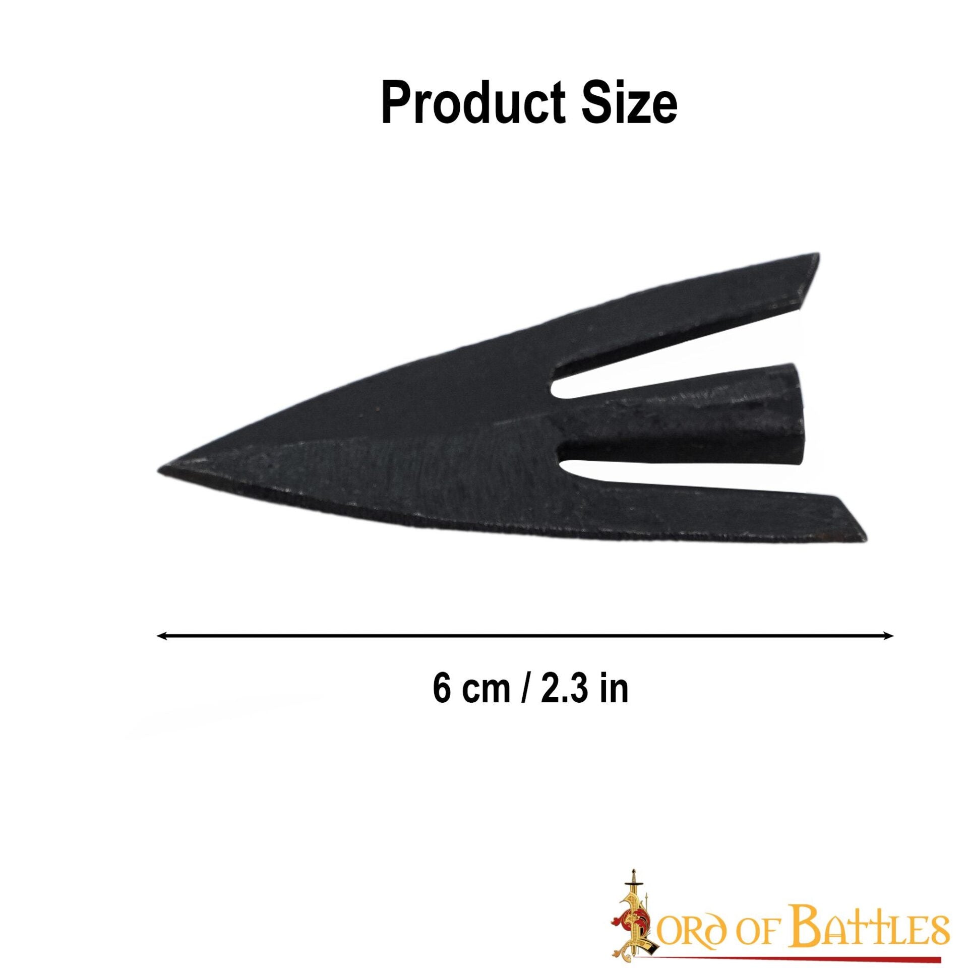 Imagen única de: Punta de Flecha Medieval de Cola de Golondrina 3 Piezas