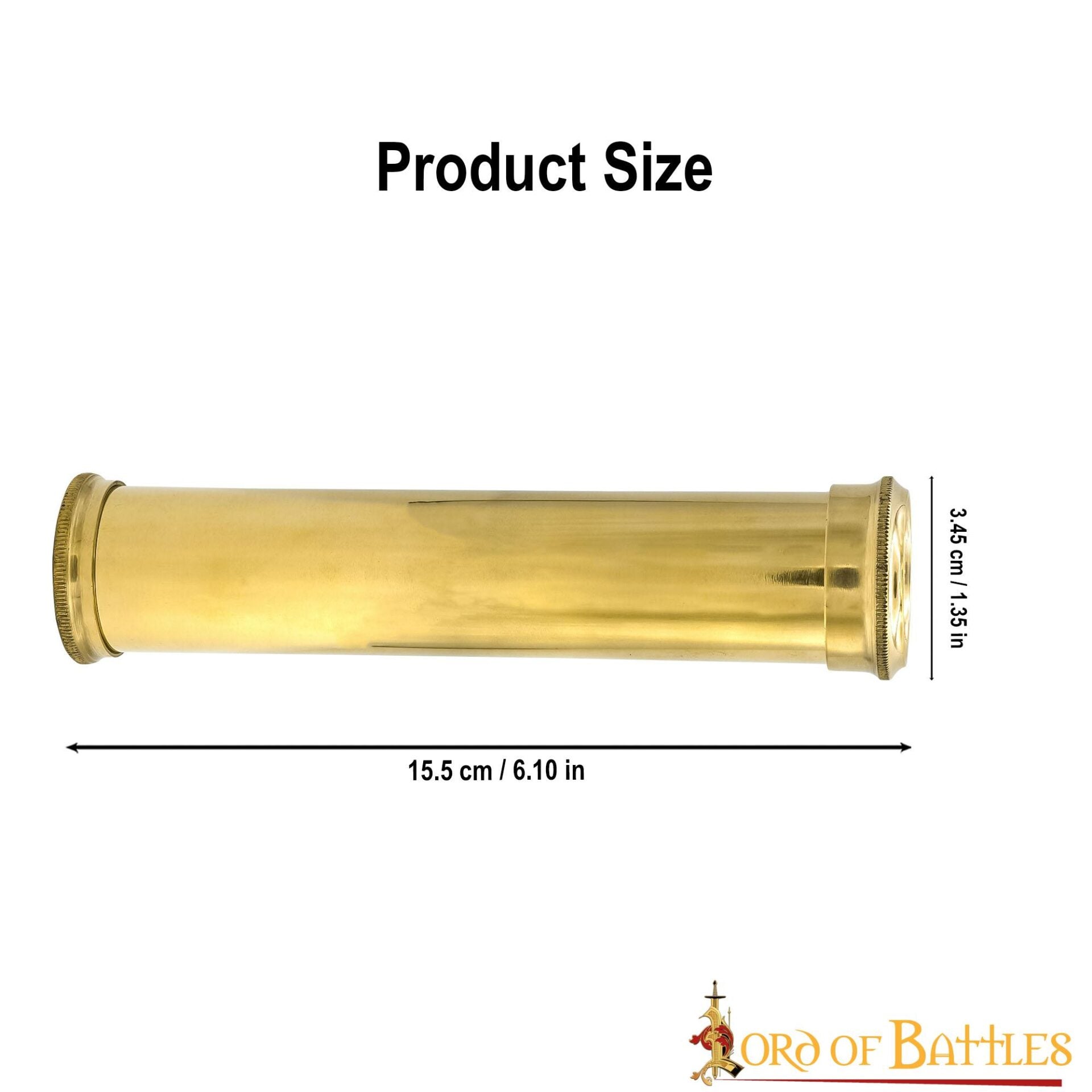 Imagen única de: Caleidoscopio de Latón Artesanal - Óptica Vintage Decoración para el Hogar