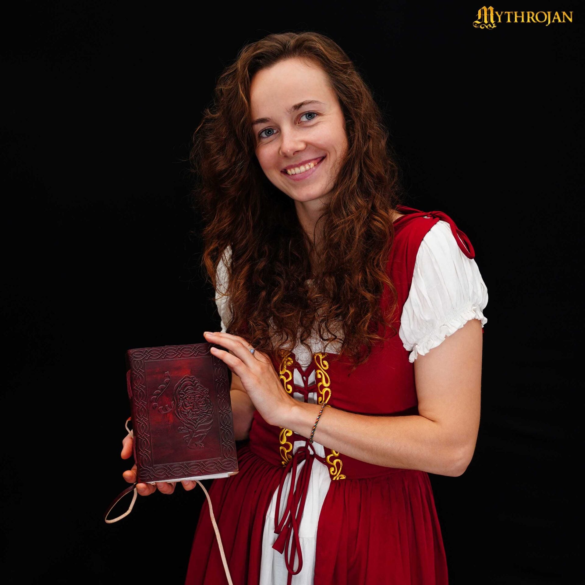 Imagen única de: Diario de Cuero Mythrojan Tiger Diario Vintage Rústico