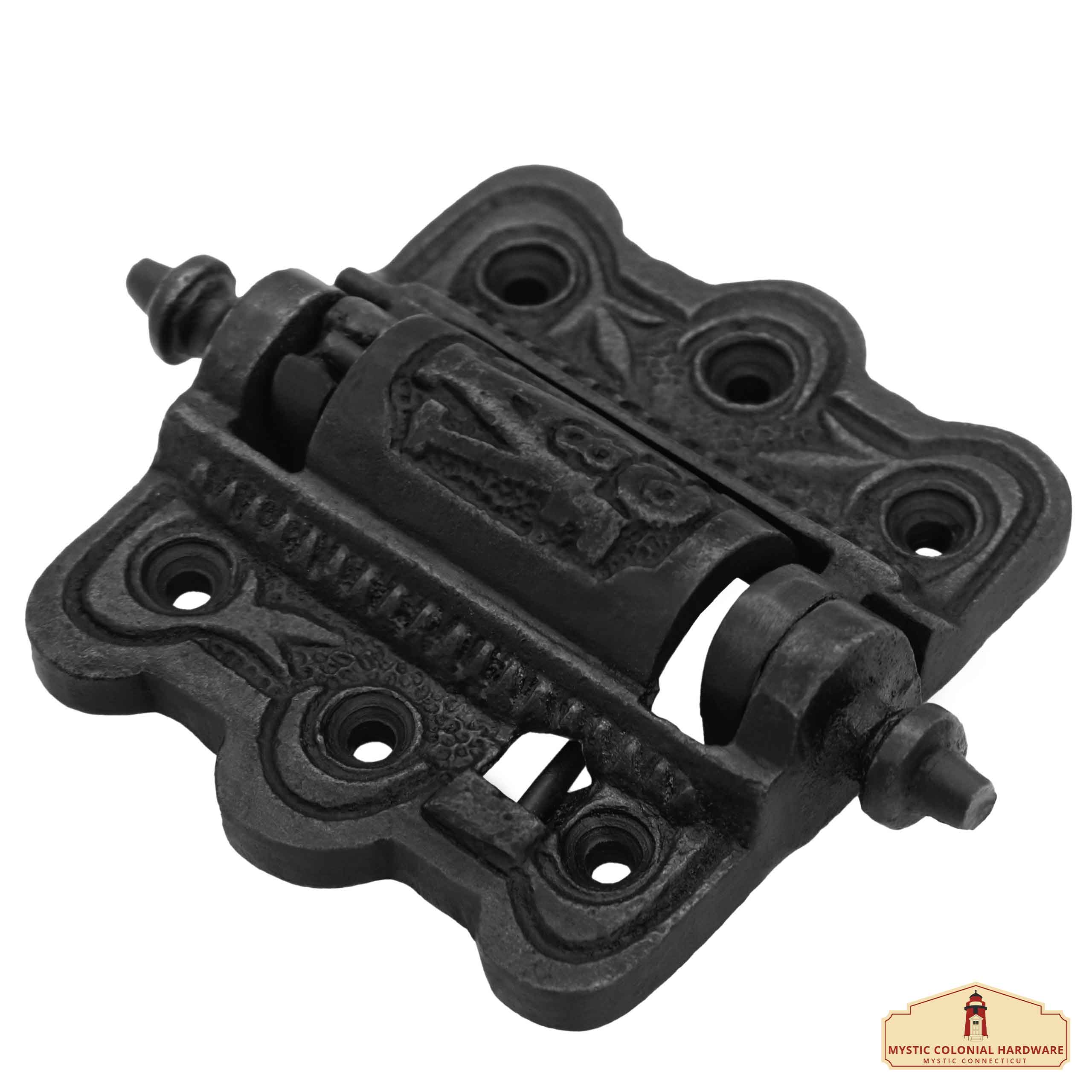 Imagen única de: Bisagras de Calidad Profesional para Puertas Mosquiteras con Acabado Ennegrecido Al Aceite Por Pares