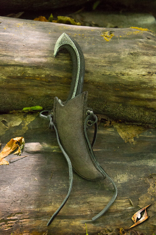 Imagen única de: Cuchillo Arrojadizo Y Soporte De Los Elfos Oscuros