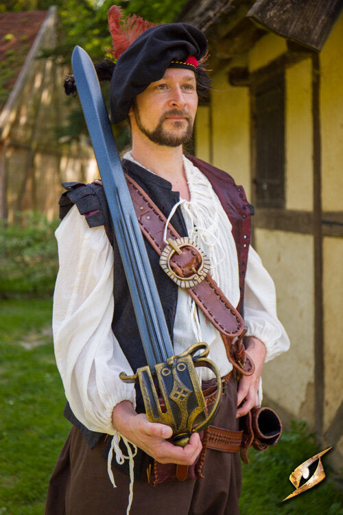 Imagen única de: Espada Ancha Con Empuñadura De Canasta