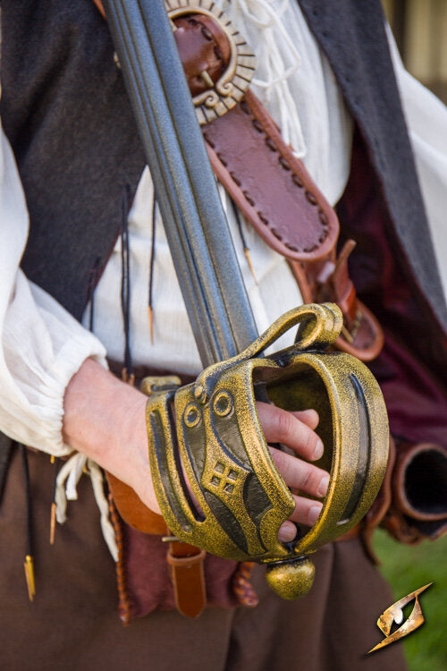 Imagen única de: Espada Ancha Con Empuñadura De Canasta