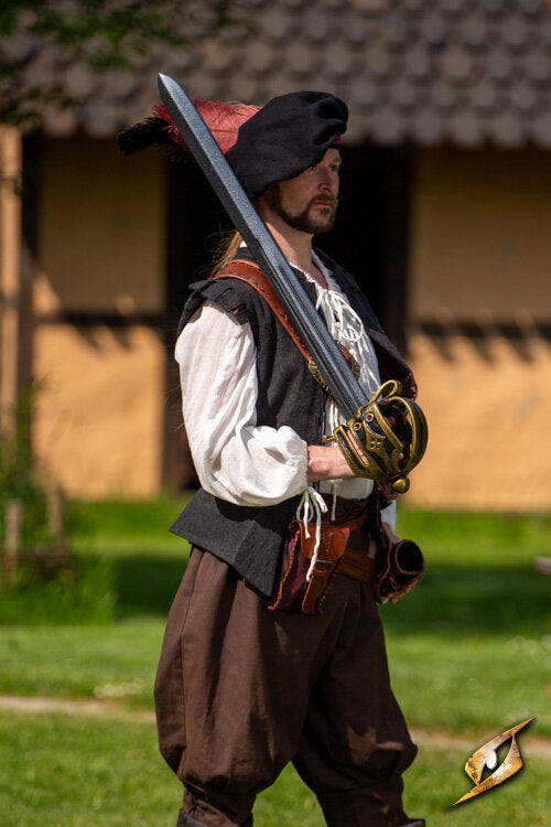 Imagen única de: Espada Ancha Con Empuñadura De Canasta