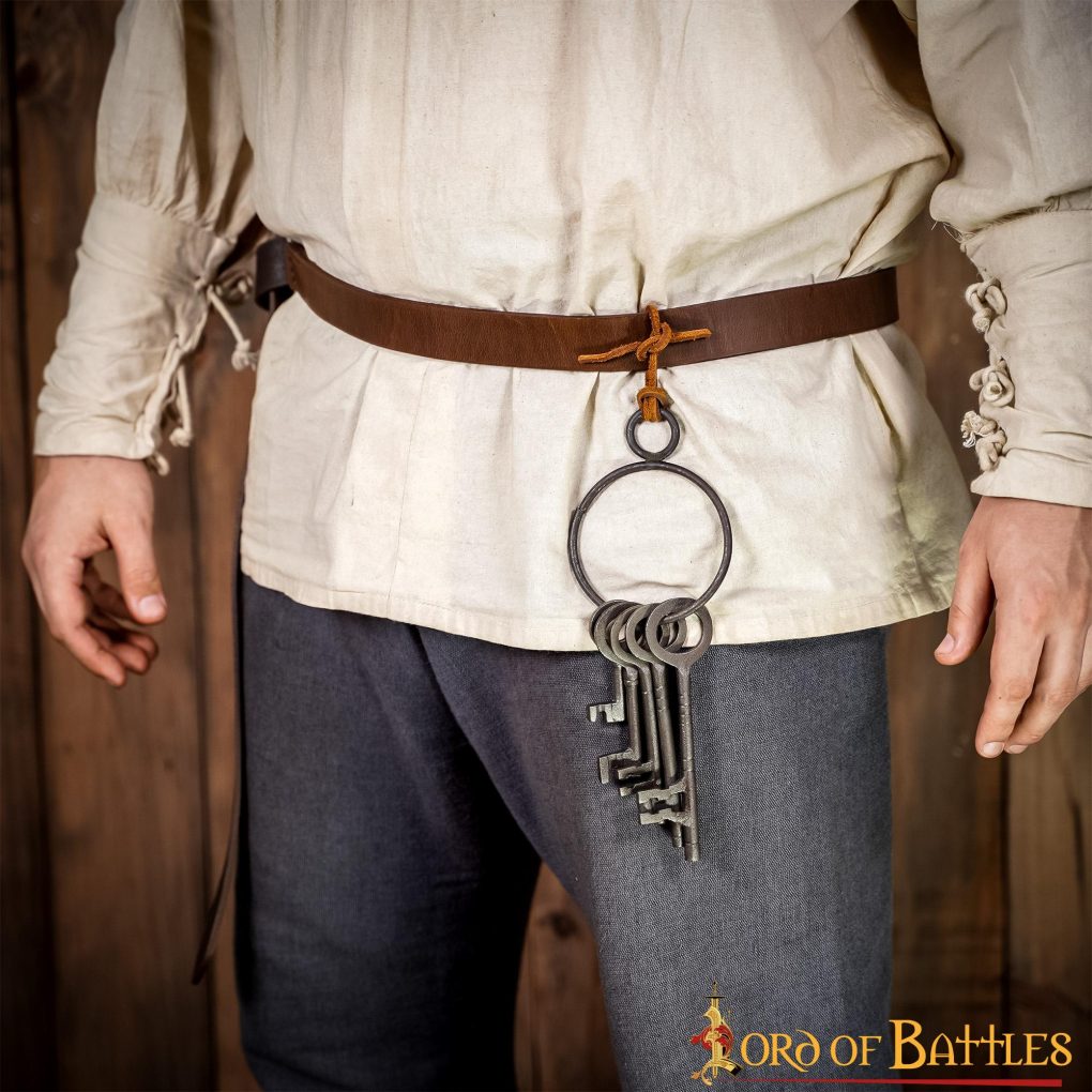 Imagen única de: Juego de 5 Llaves Decorativas de Mazmorra Medieval de Hierro Fundido Resistente