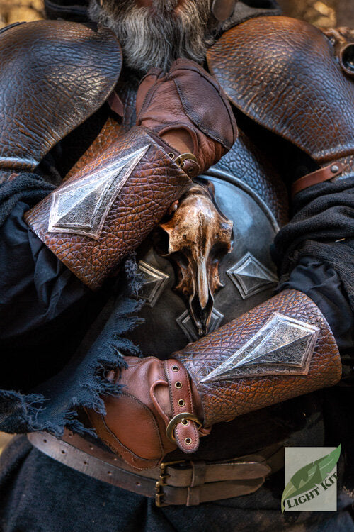 Imagen única de: Brazaletes Bárbaros Pu - L/Xl