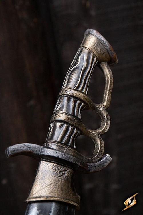 Imagen única de: Cuchillo De Trinchera Desgastado Por La Batalla