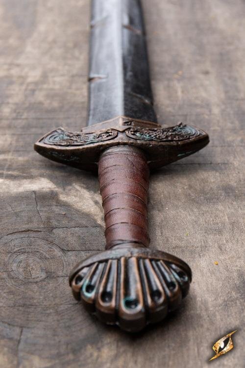 Imagen única de: Espada Vikinga Desgastada Por La Batalla