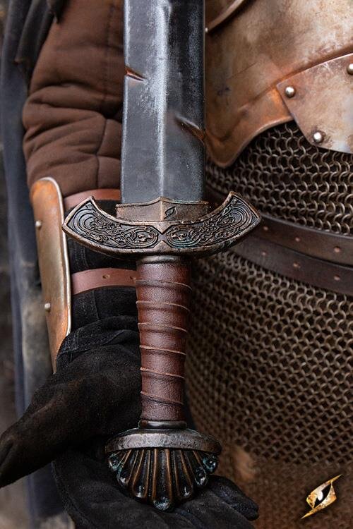 Imagen única de: Espada Vikinga Desgastada Por La Batalla