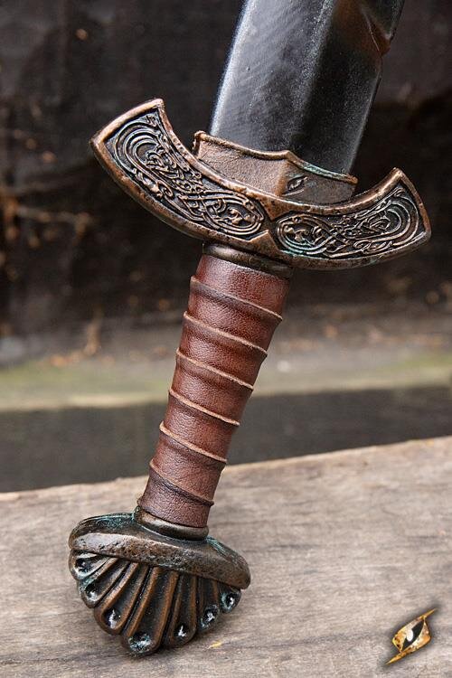 Imagen única de: Espada Vikinga Desgastada Por La Batalla