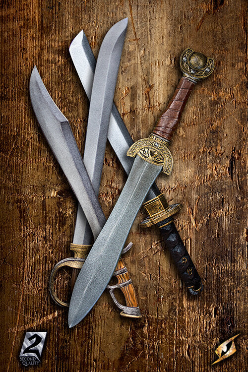 Imagen única de: 2Q - Espadas Cortas - Híbridas - 50-70 Cm