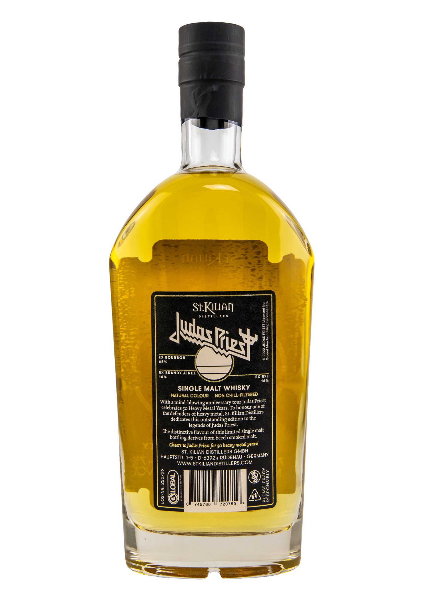 Imagen única de: St.kilian Judas Priest 50 Años De Heavy Metal Edición Aniversario 47% Vol. 0,7L