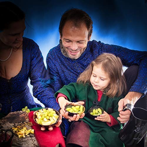 Imagen única de: Mythrojan Cuenco Pequeño Artesanal de Cuerno de Buey Natural Set de 2