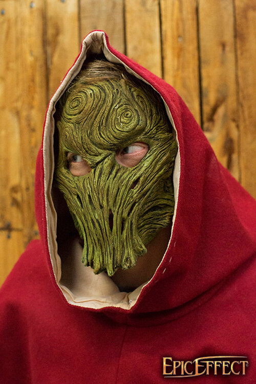 Imagen única de: Máscara Trofeo De Madera - Marrón - Talla Única