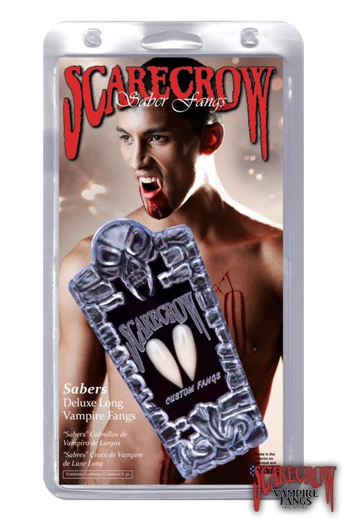 Imagen única de: Espantapájaros Vampiro Colmillos - Sabres