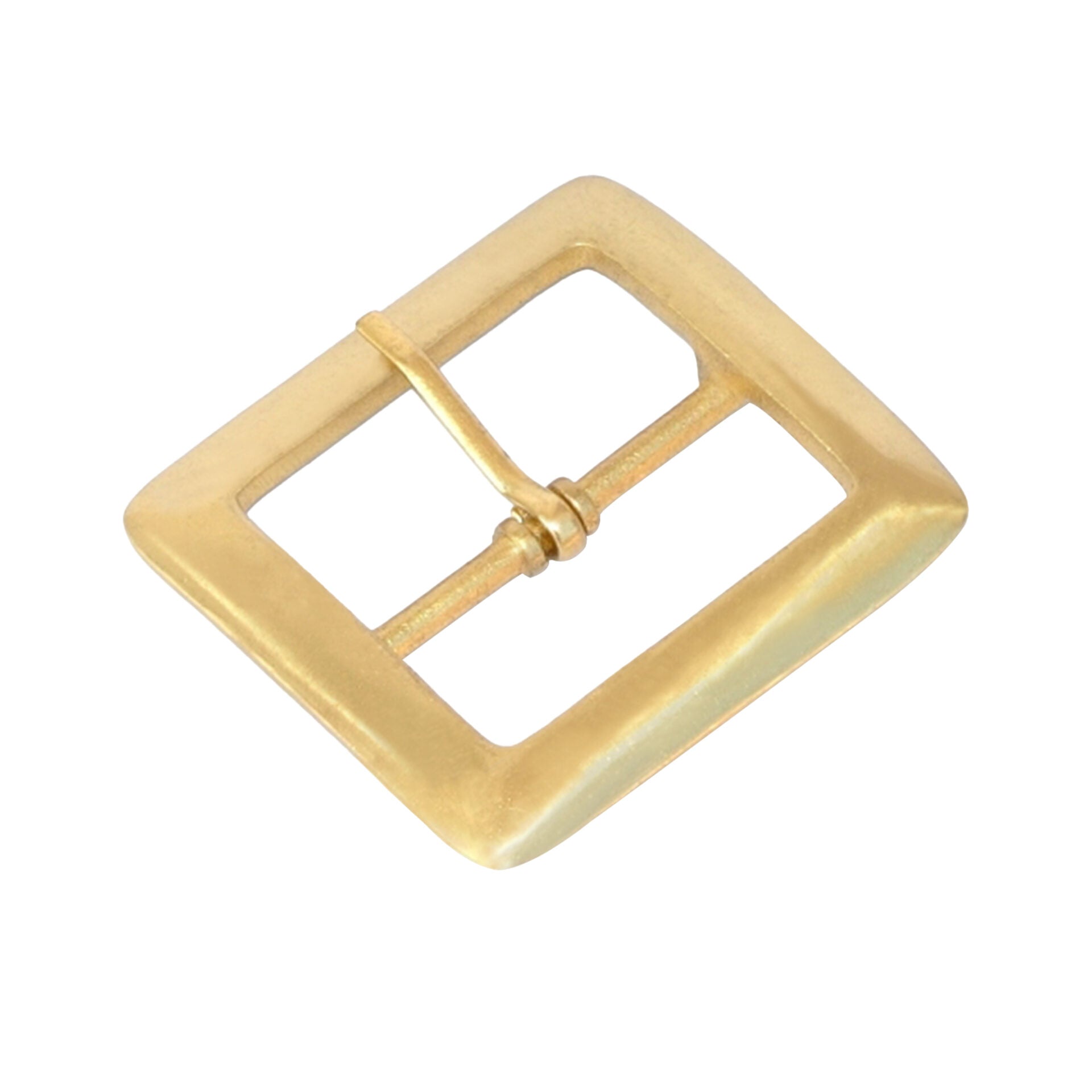 Imagen única de: Hebilla Medieval de Latón Macizo