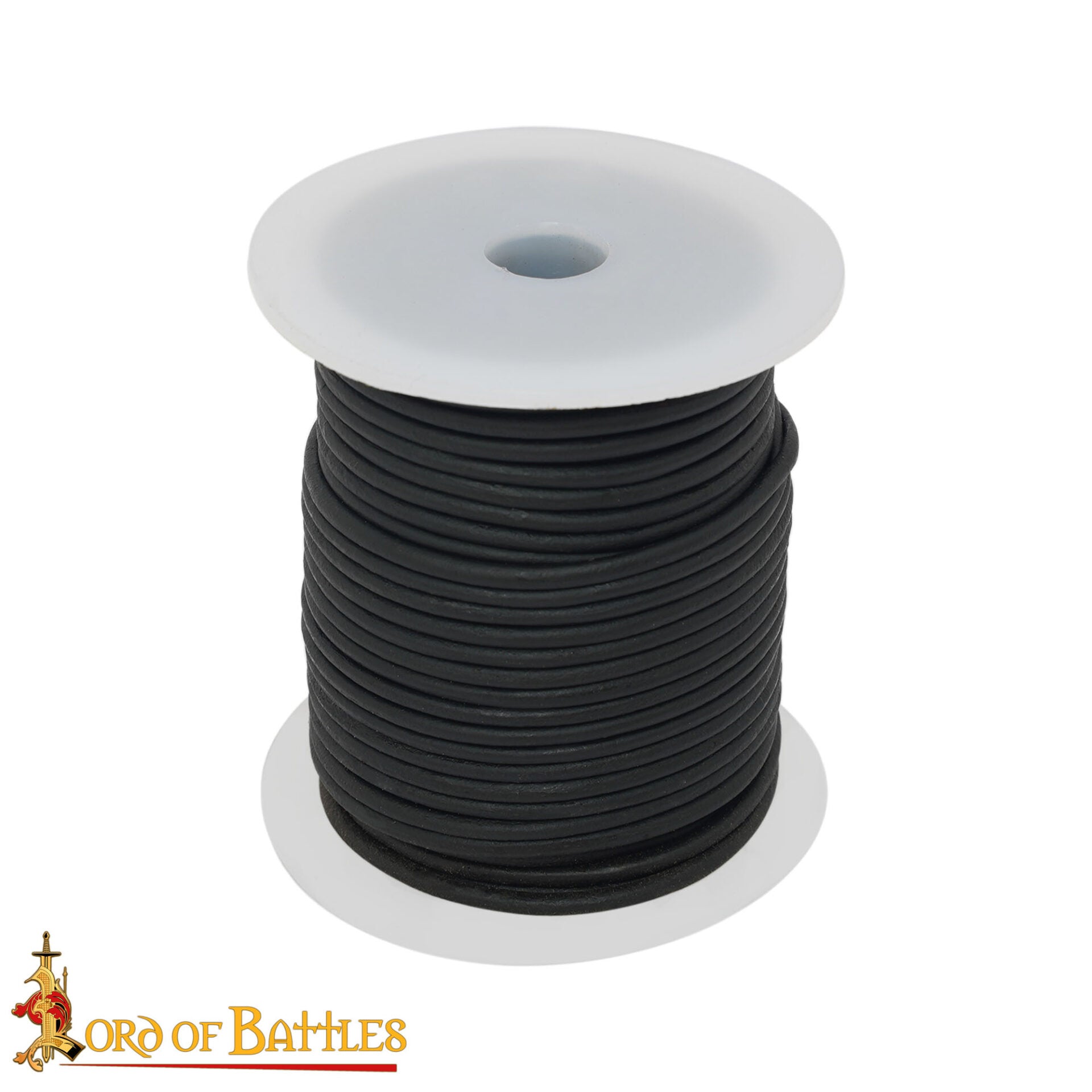 Imagen única de: Cordón de Cuero Auténtico Redondo de 2,6 Mm