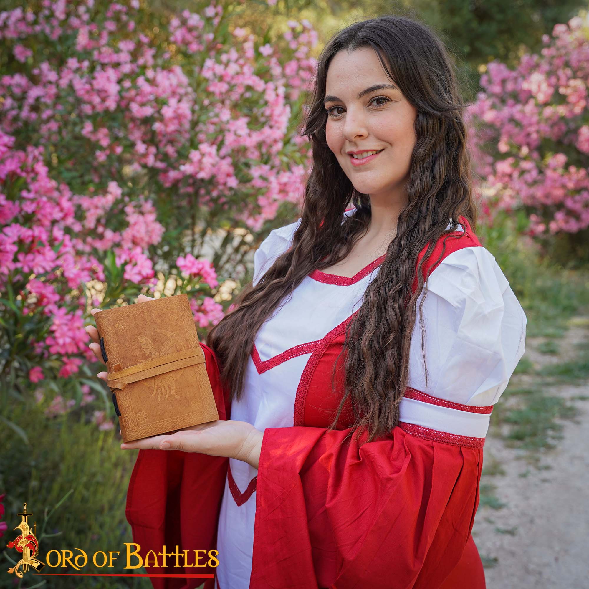 Imagen única de: Diario Medieval de Piel Auténtica Hecho a Mano