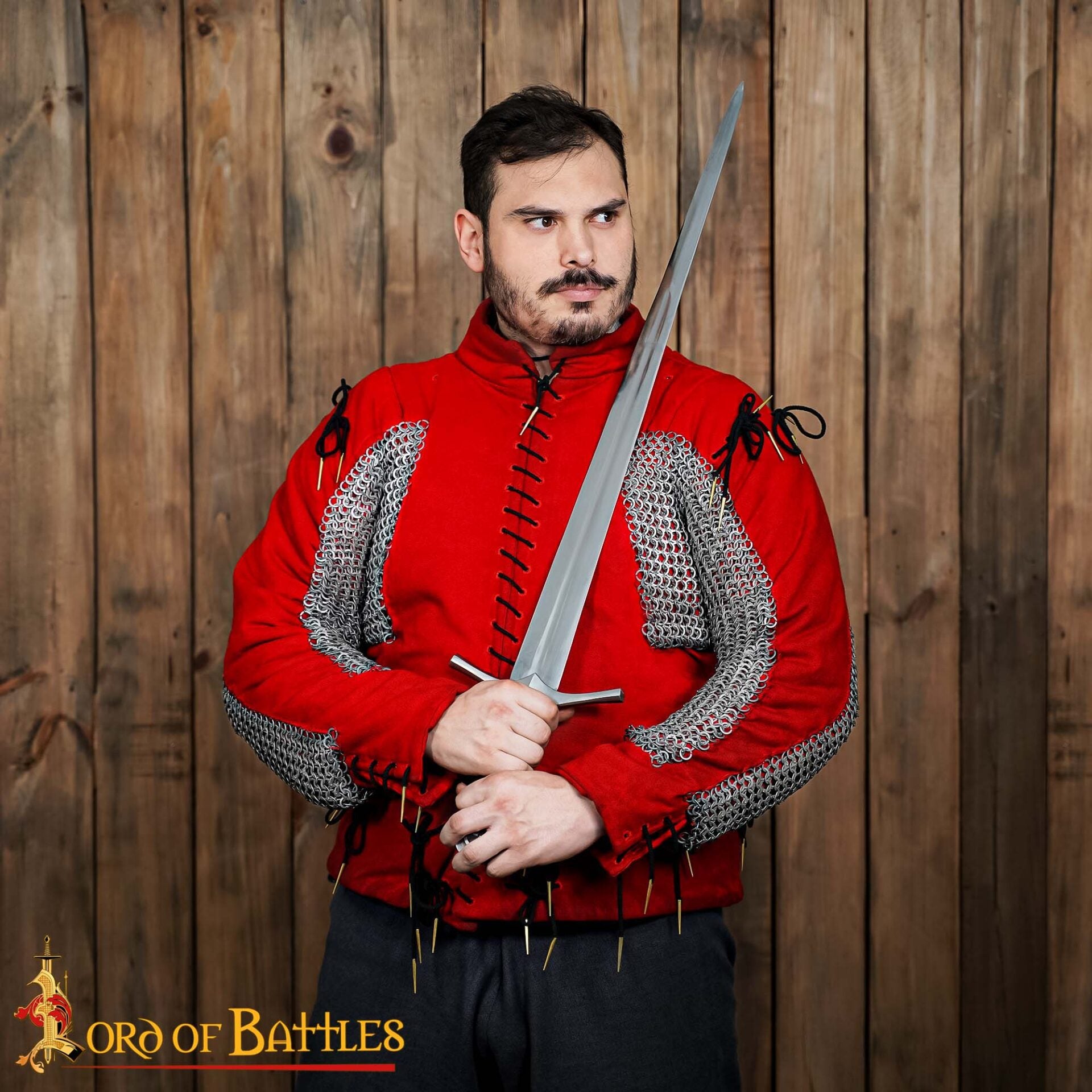 Imagen única de: Anillas de Cota de Malla - Anillo Redondo Remachado de 8 Mm - Calibre 18, Acero Dulce, Natural - Ideal para Larp, Cosplay y Reenactments