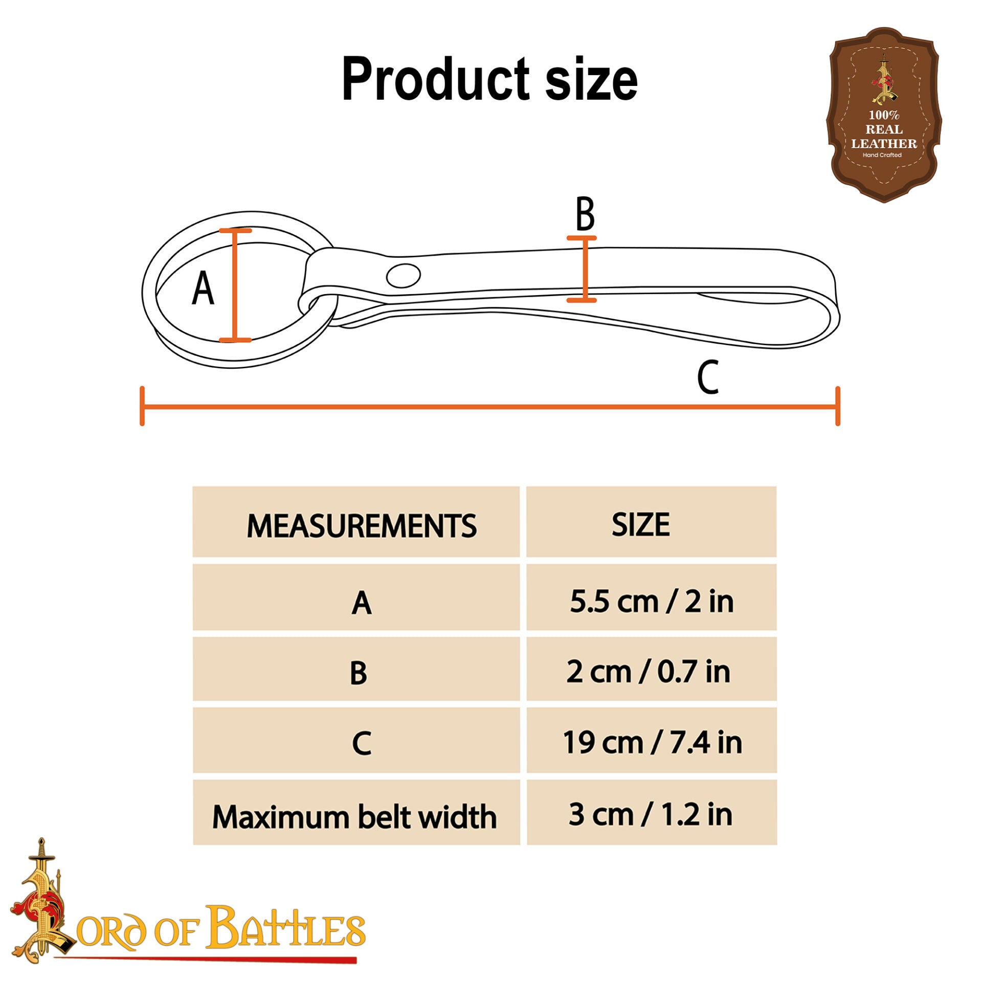 Imagen única de: Falda Aro Piel