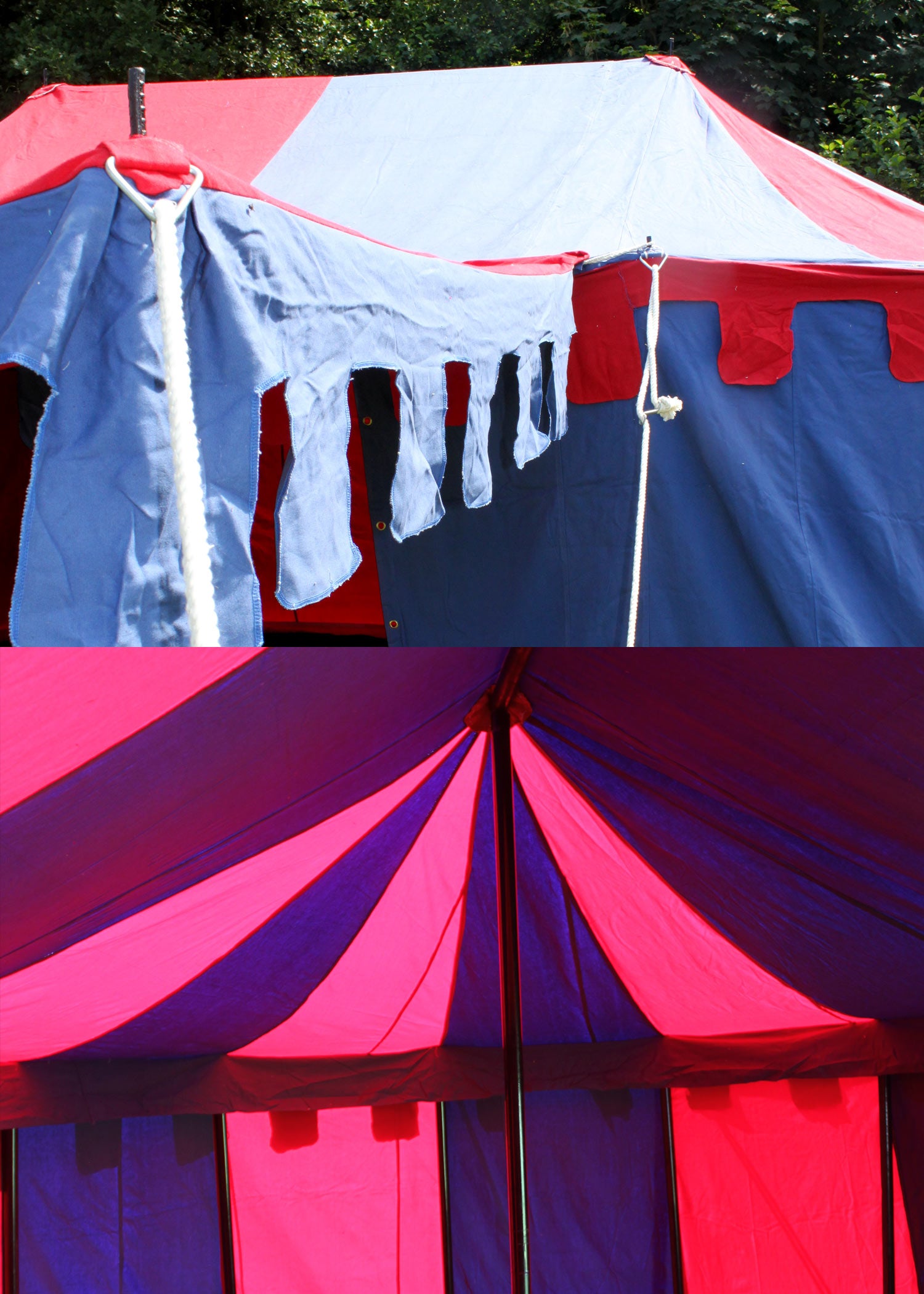 Imagen única de: Tienda De Campaña Para Caballeros Borgoña, 3 X 5 M, 425 G/m²