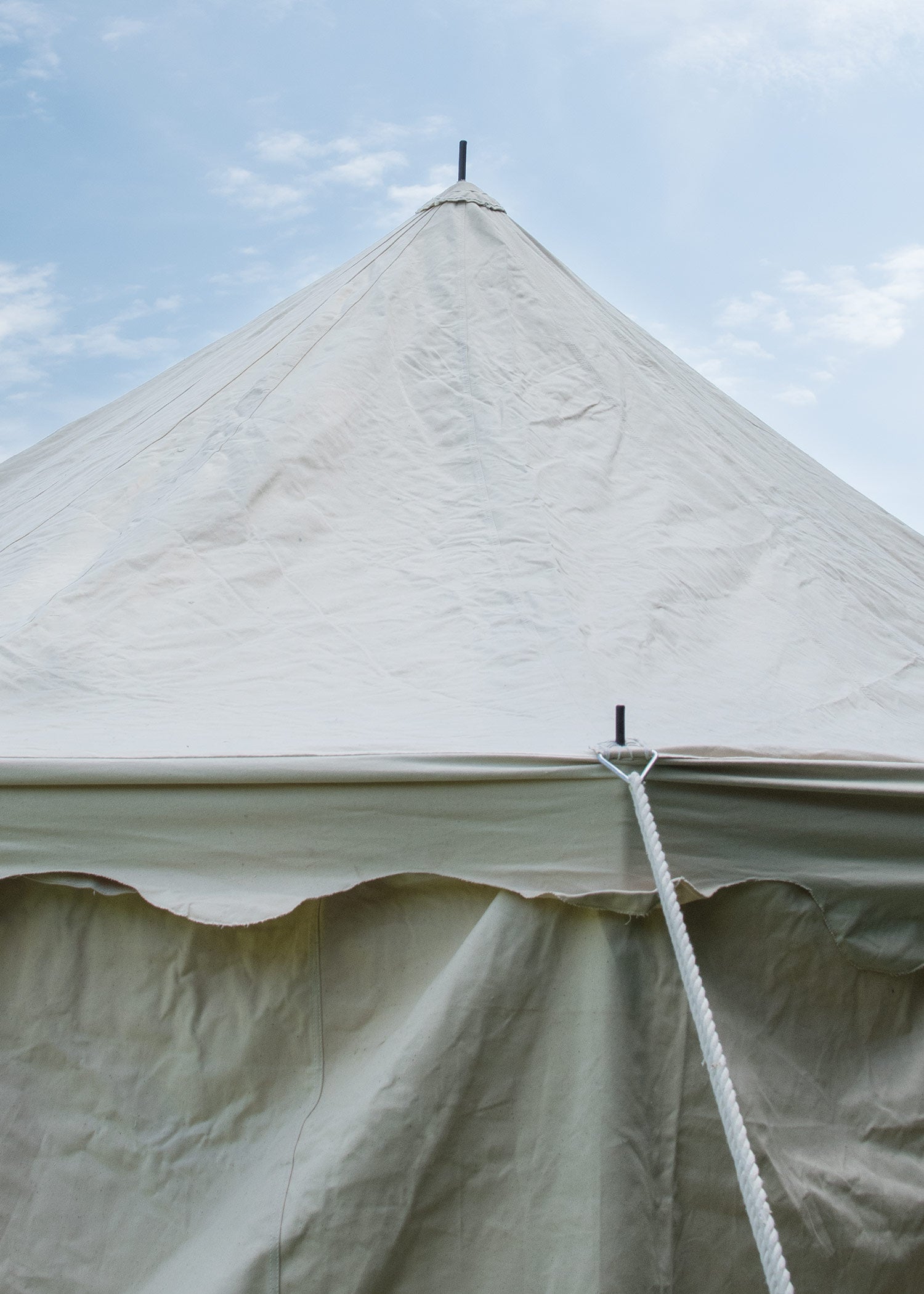 Imagen única de: Tienda De Campaña Para Caballero Burdeos, 4 X 6 M, 425 G/m², Color Natural