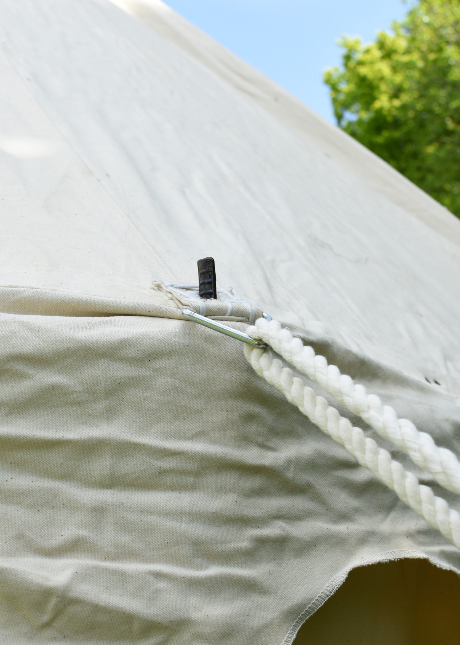 Imagen única de: Tienda Medieval Redonda, 4 M De Diámetro, 425 G/m²