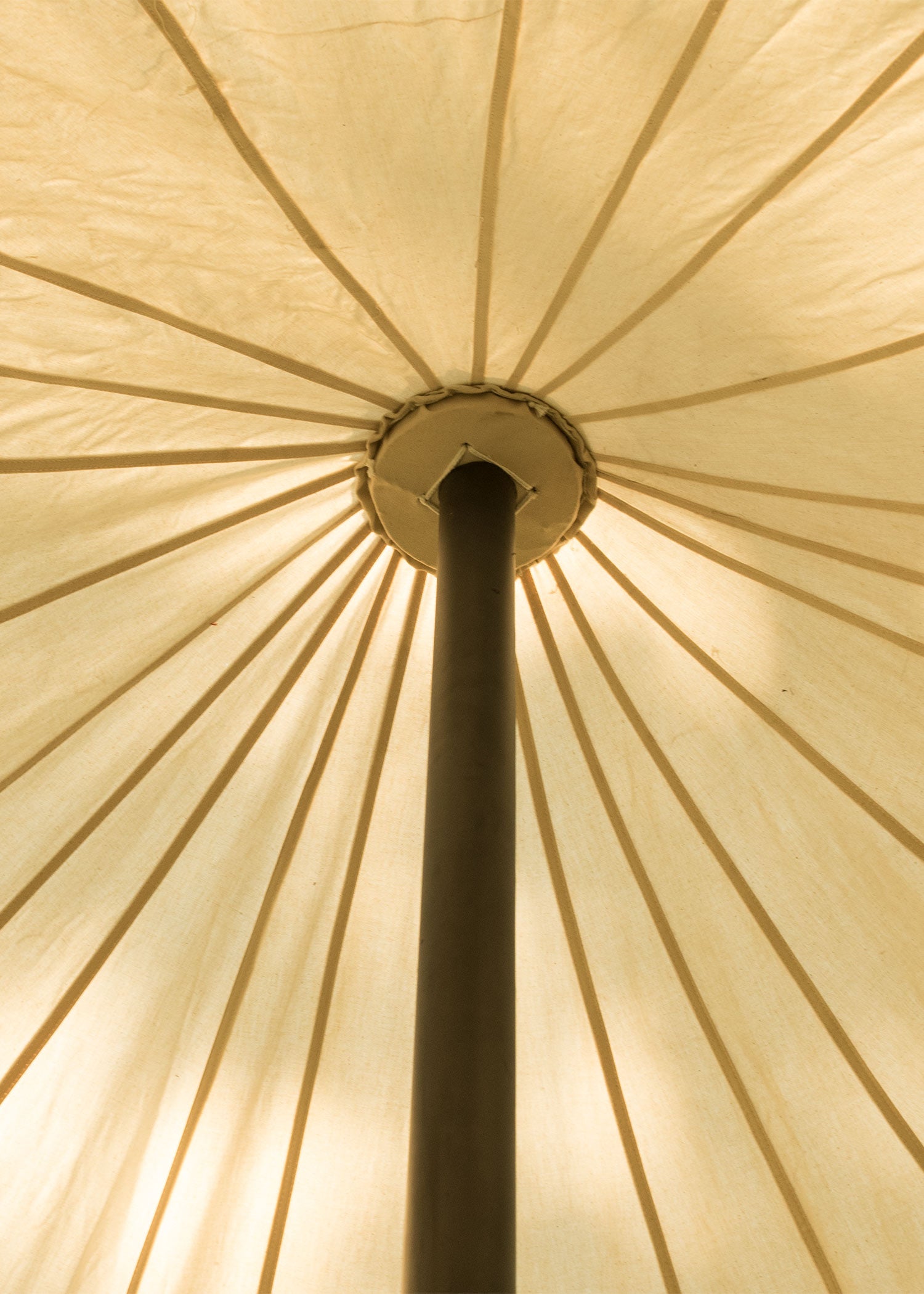 Imagen única de: Tienda Medieval Redonda, 5 M De Diámetro, 425 G/m², Natural