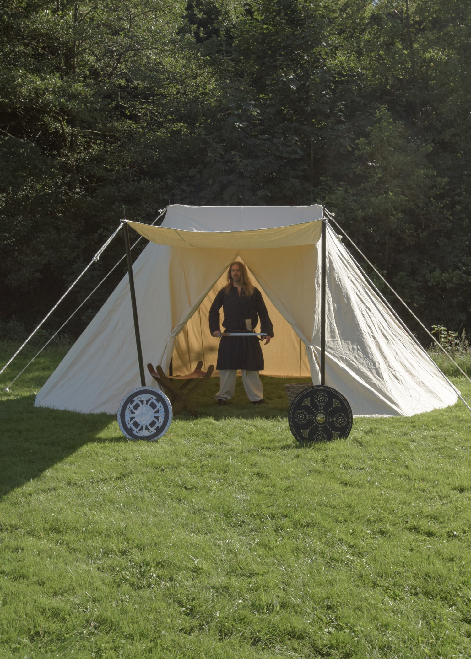 Imagen única de: Tienda De Campaña Sachsen Jorvik, 4 X 6 M, 425 G/m², Color Natural