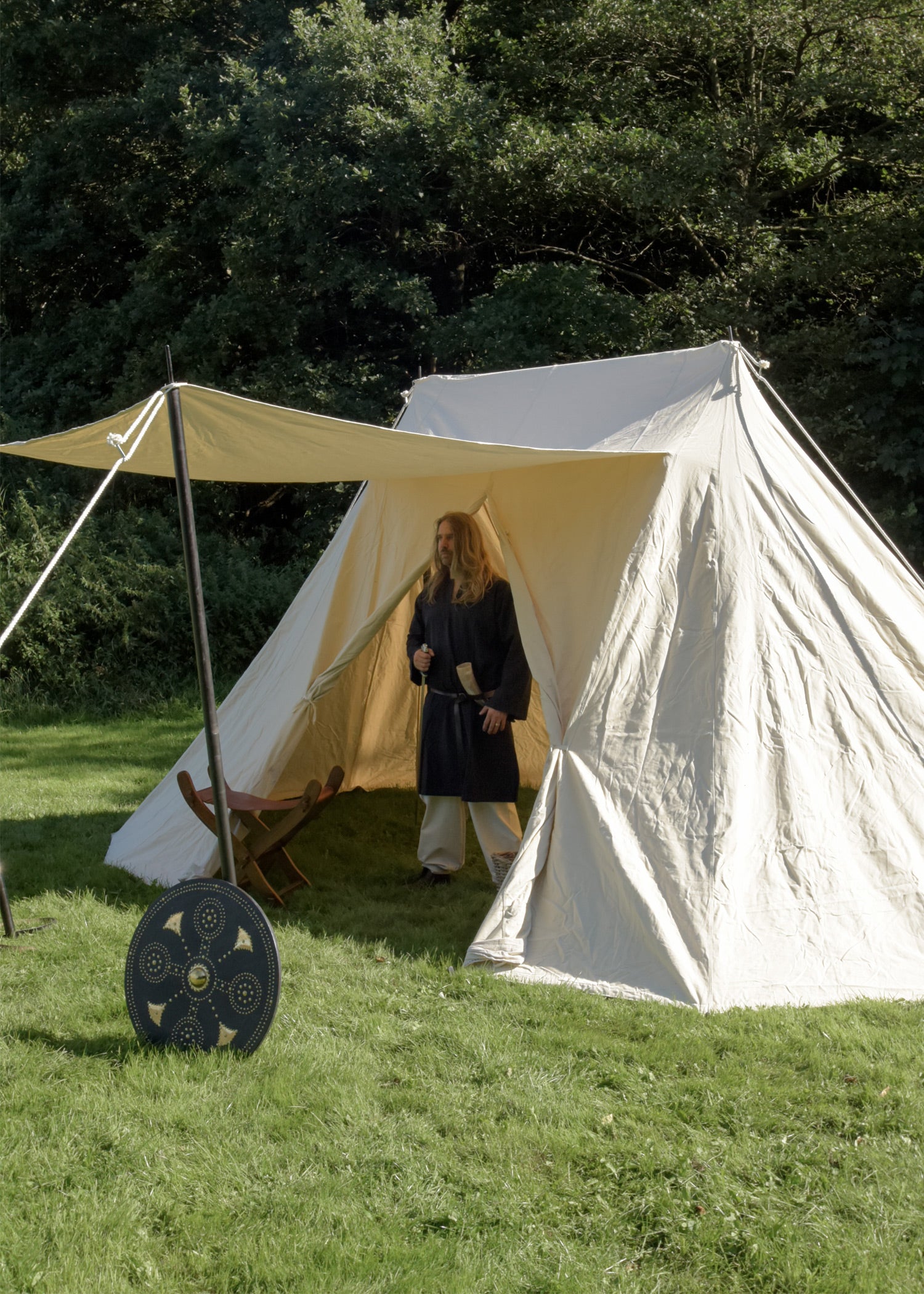Imagen única de: Tienda De Campaña Sachsen Jorvik, 4 X 6 M, 425 G/m², Color Natural