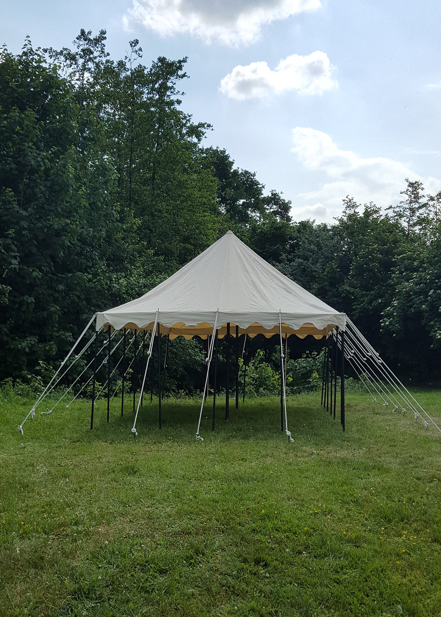 Imagen única de: Tienda De Campaña Para Caballeros Markward, 5 X 8 M, 425 G/m², Natural