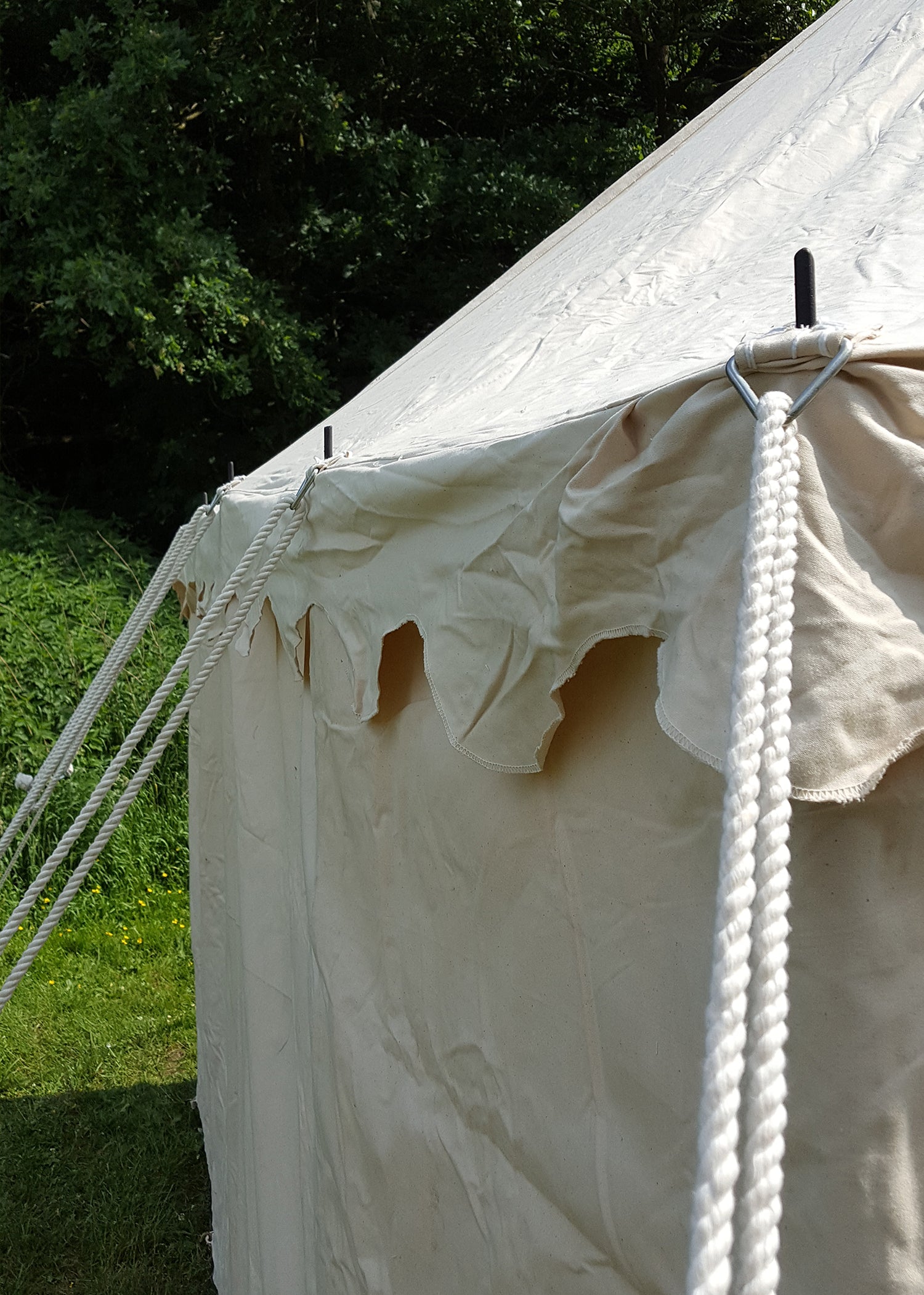 Imagen única de: Tienda De Campaña Para Caballeros Markward, 5 X 8 M, 425 G/m², Natural