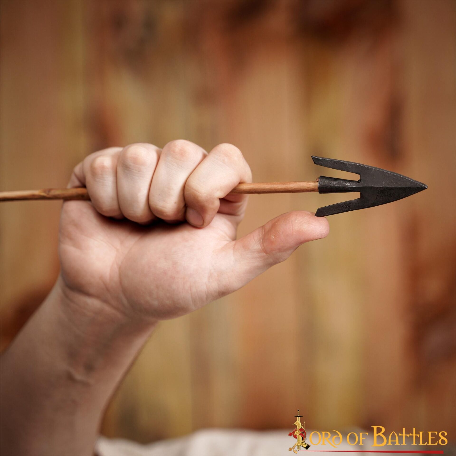 Imagen única de: Punta de Flecha Medieval de Cola de Golondrina 3 Piezas