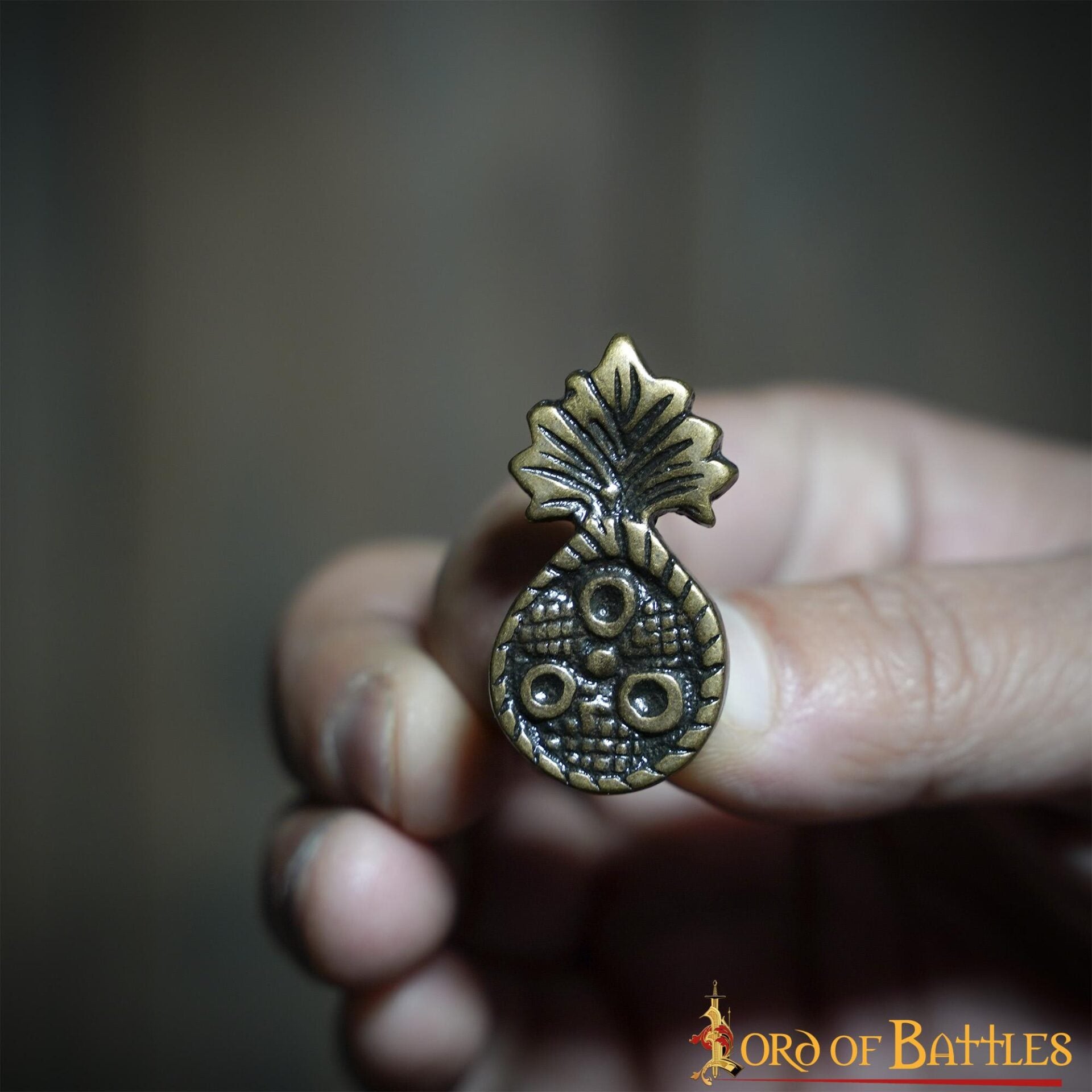 Conchos de Latón Antiguo para Cinturón - Adornos para Cinturón (juego de 5) - Imagen 11