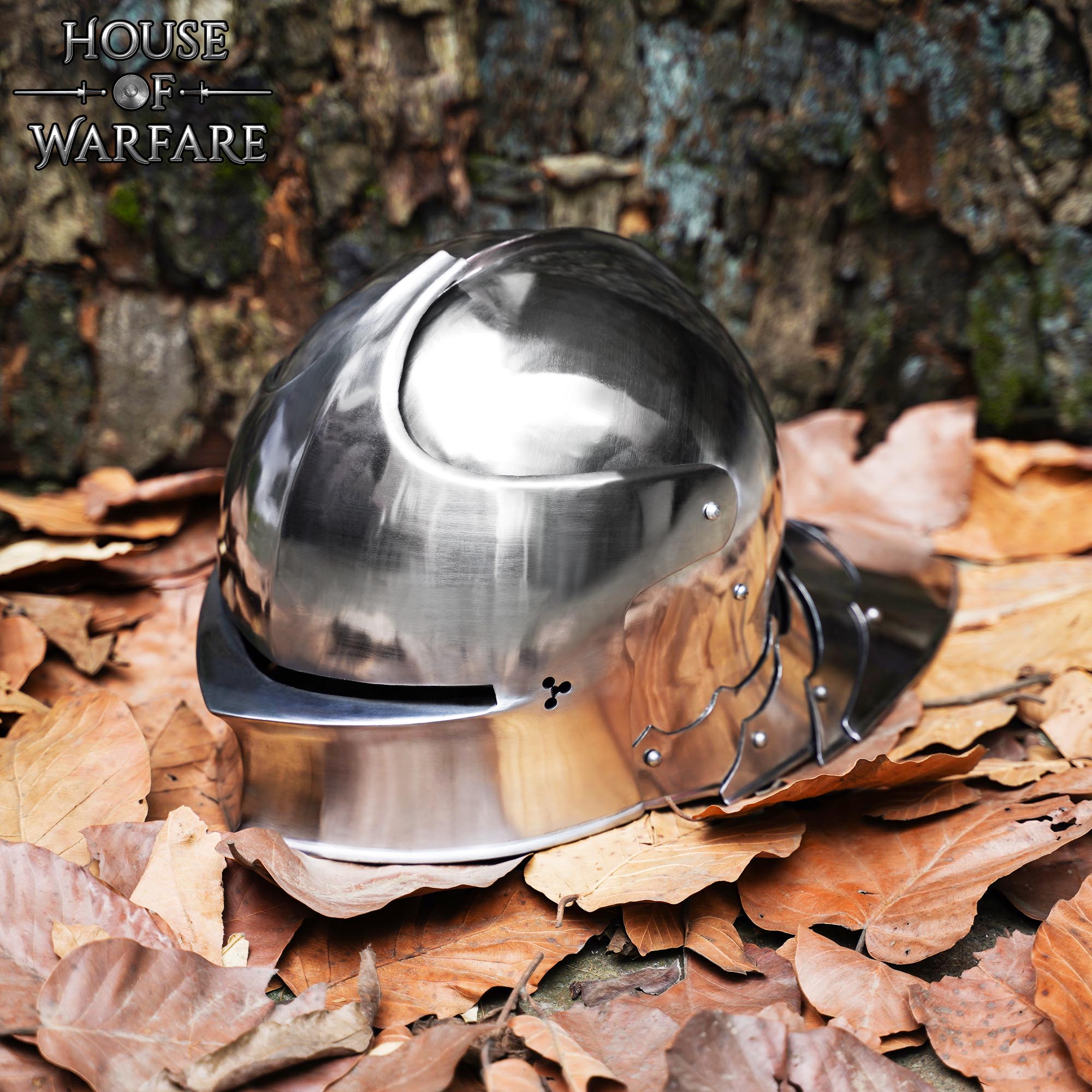 Imagen única de: Casco Medieval Alemán Sallet