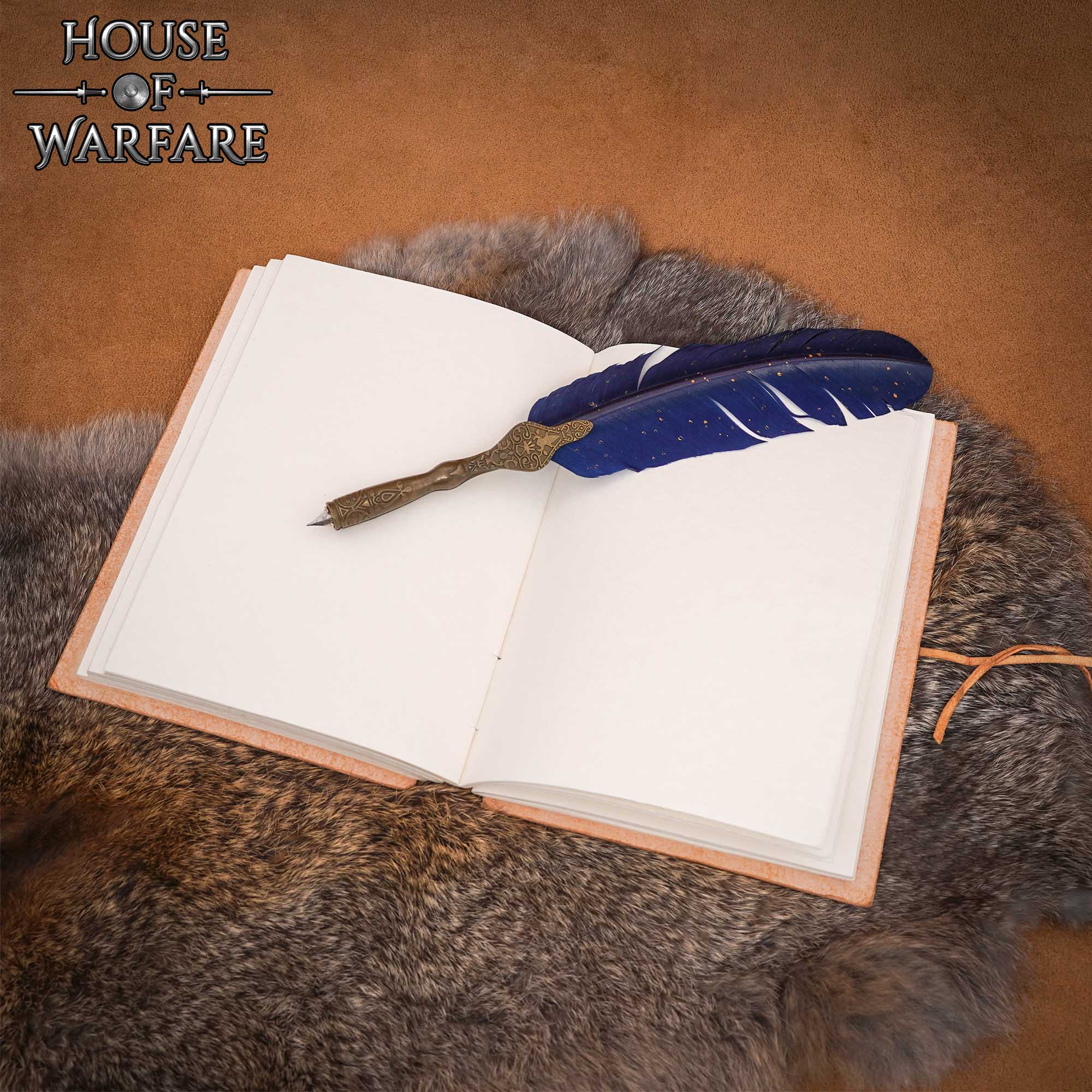 Imagen única de: Diario Medieval de Cuero - Diario de Cuero Auténtico Hecho a Mano