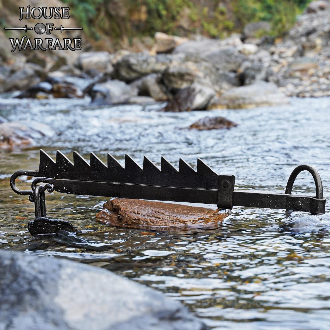 Imagen única de: Percha para Olla / Caldero Gancho para Trasmallo Forjado a Mano - Discountinued