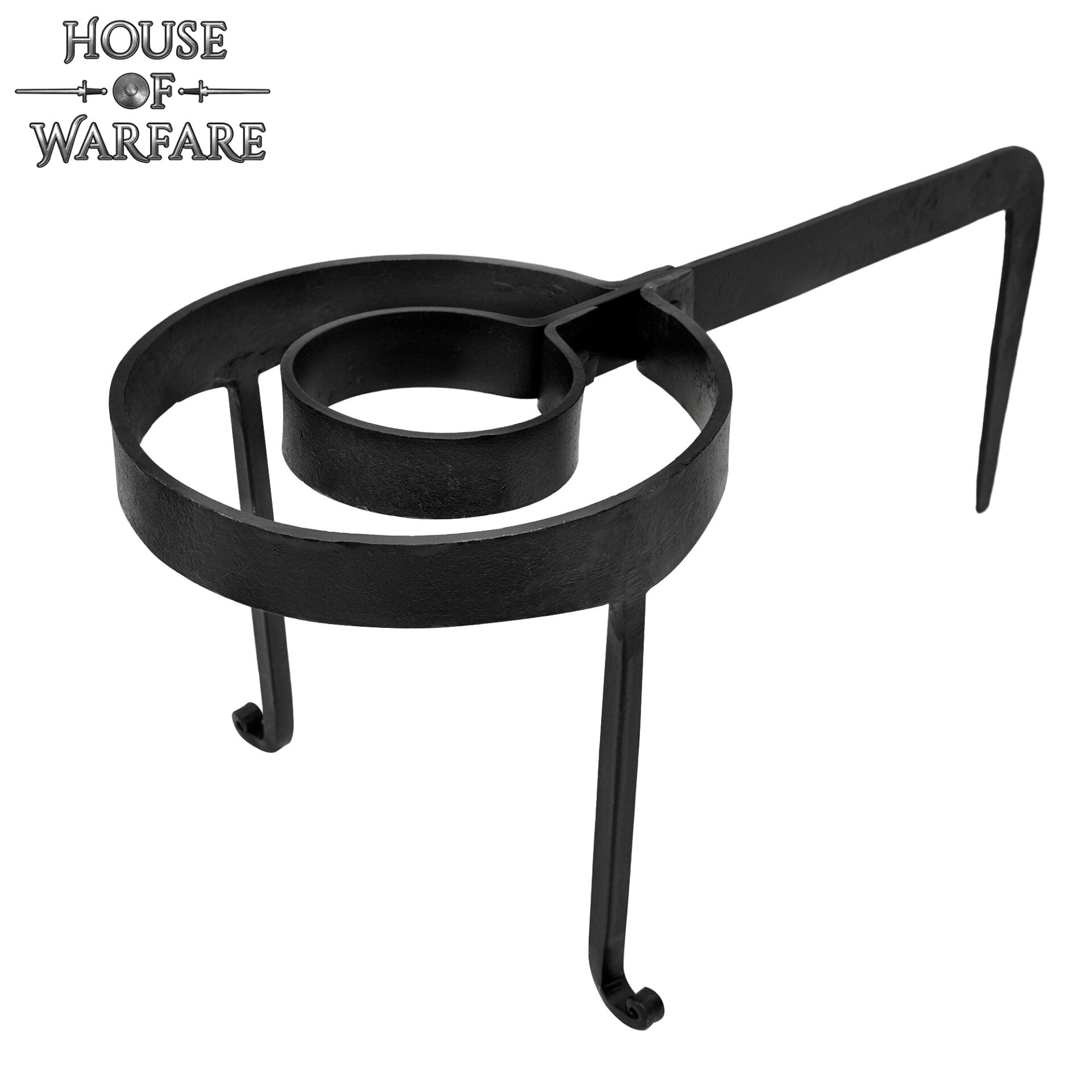 Imagen única de: Trípode Medieval de Cocina Forjado a Mano