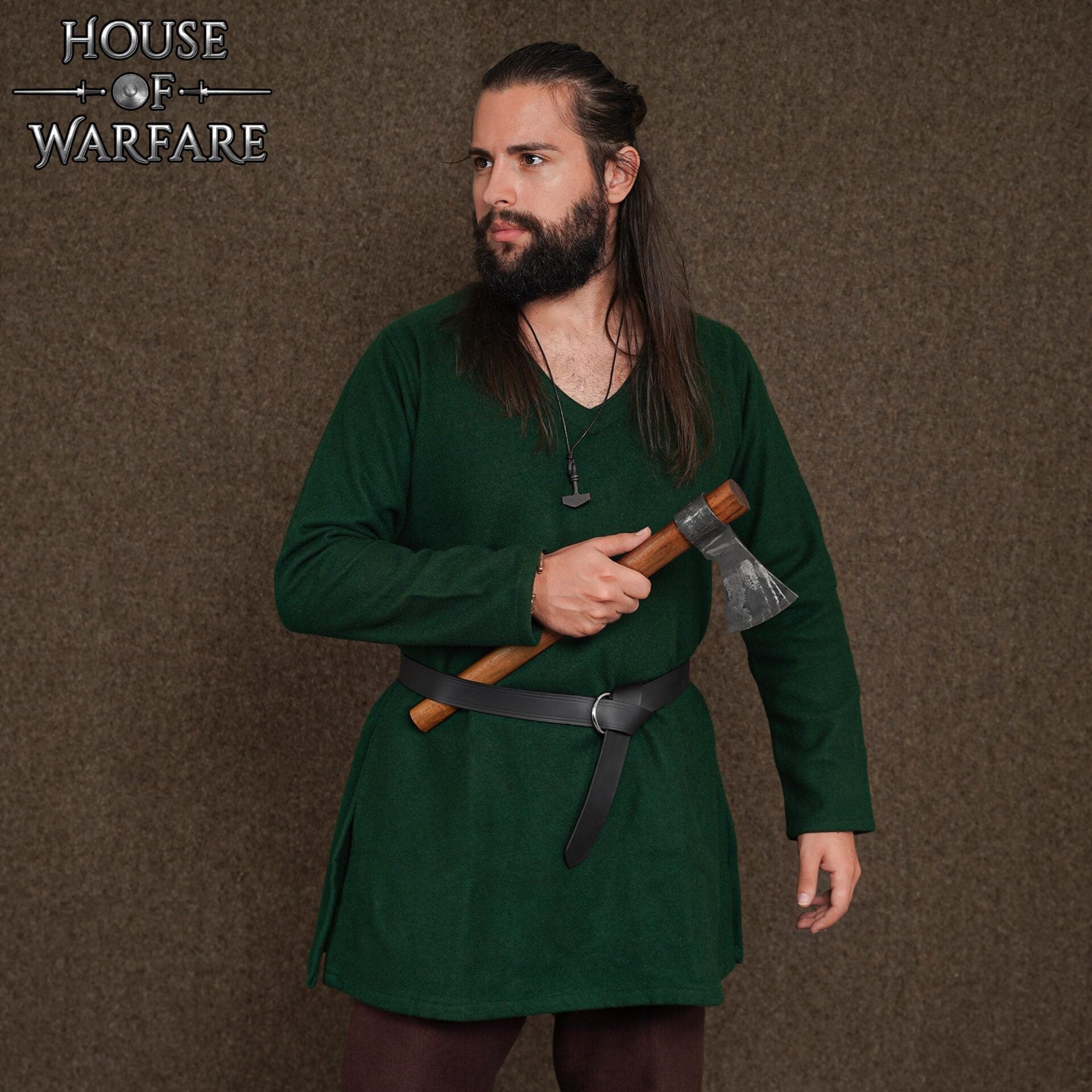 Imagen única de: Cinturón de Anillas Medieval de Doble Línea