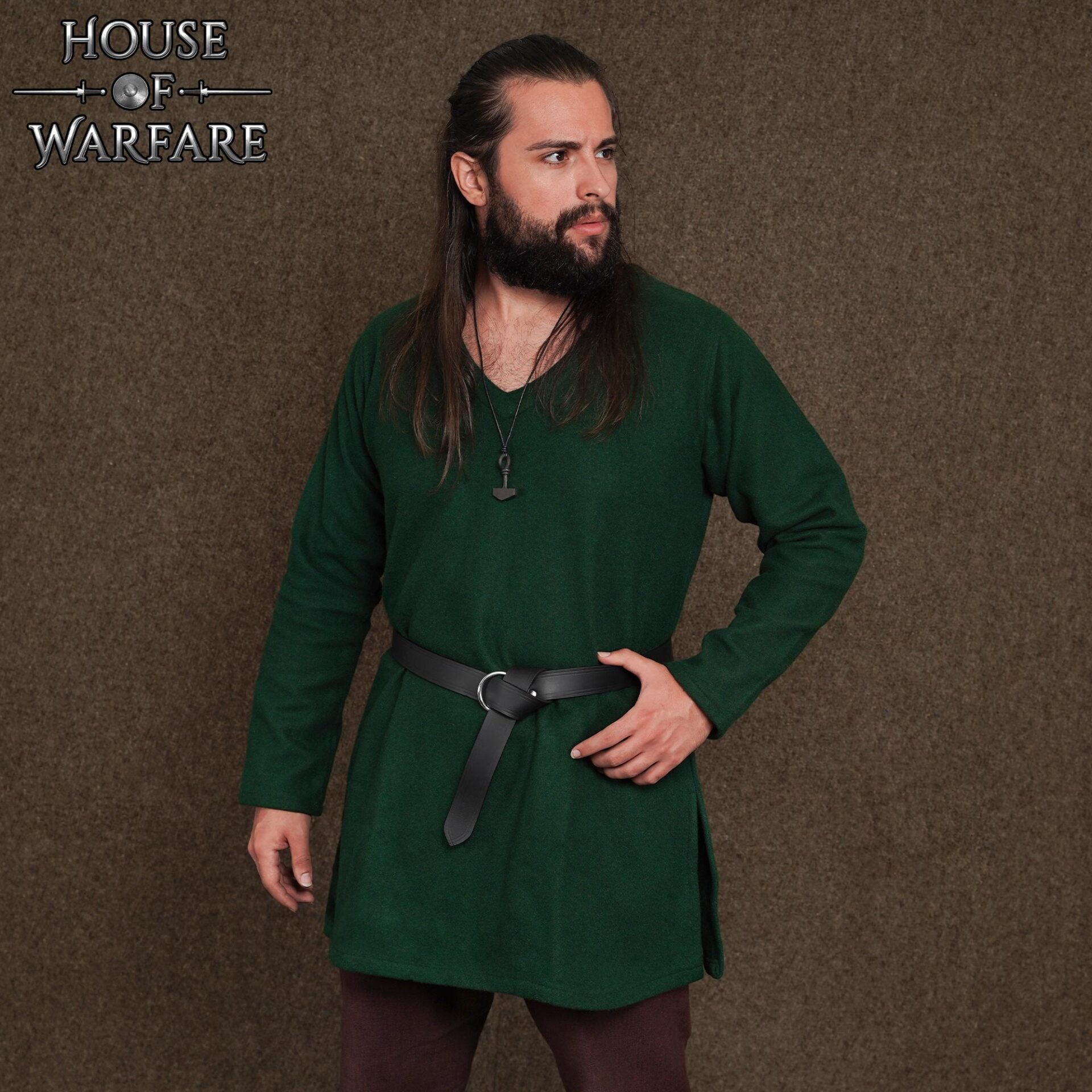 Imagen única de: Cinturón de Anillas Medieval de Doble Línea