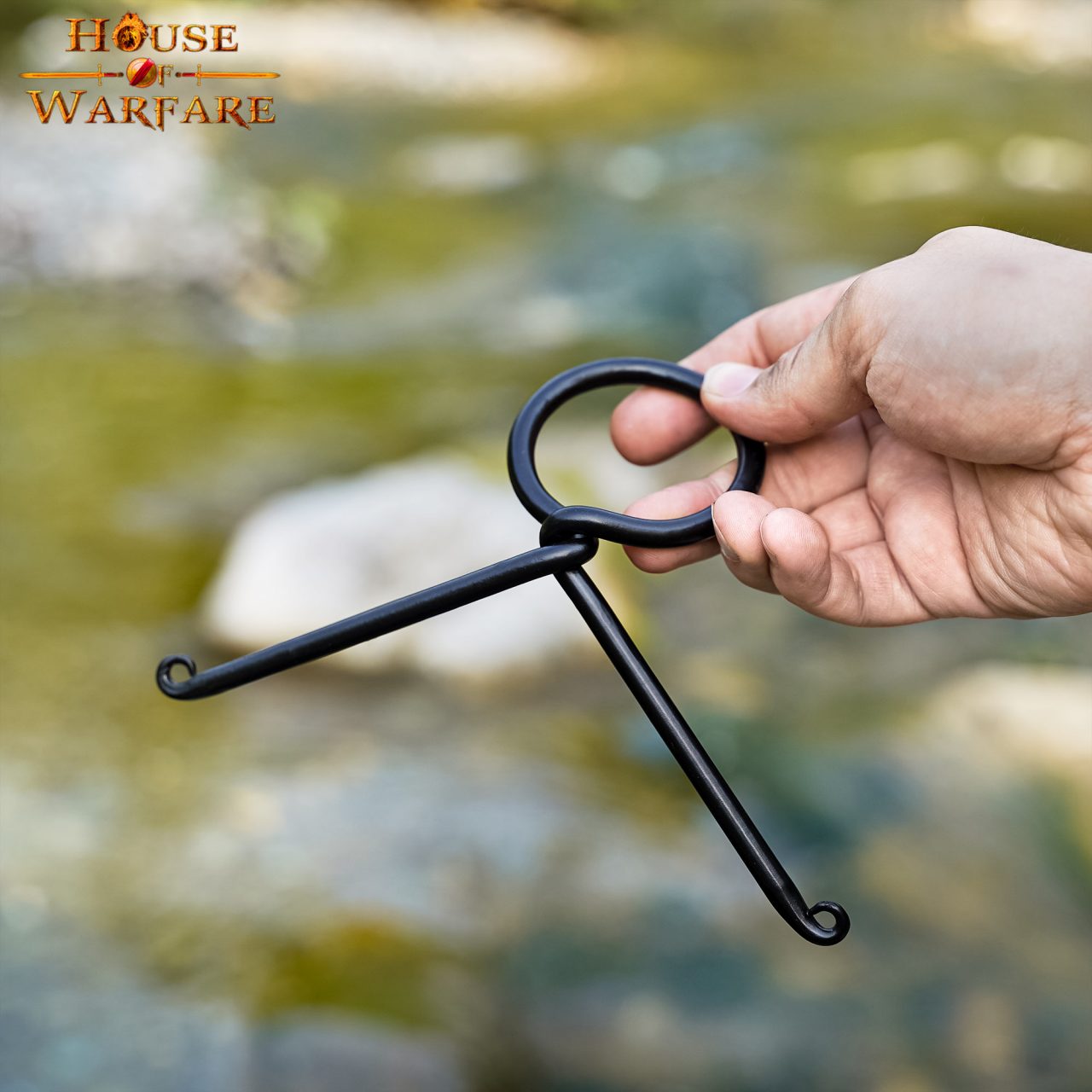 Soporte para Cuerno de Hierro Forjado a Mano - Expositor Medieval para Fiestas Vikingas y Medievales - Imagen 23