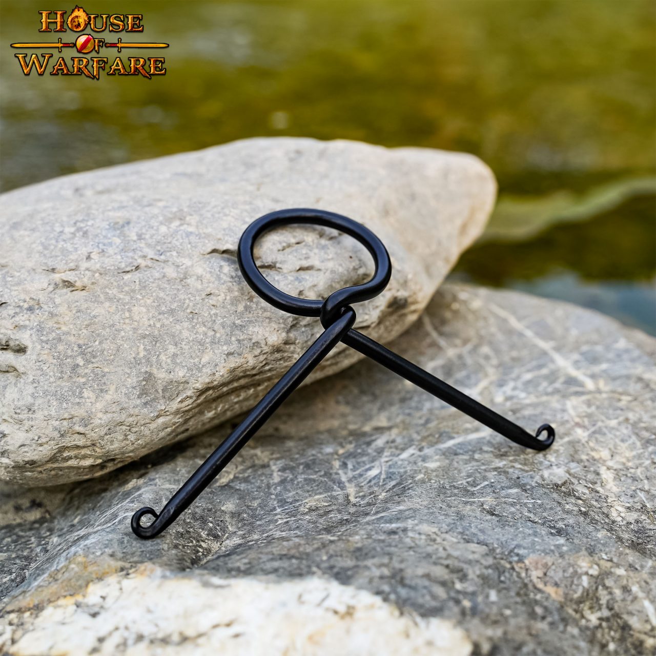 Soporte para Cuerno de Hierro Forjado a Mano - Expositor Medieval para Fiestas Vikingas y Medievales - Imagen 22