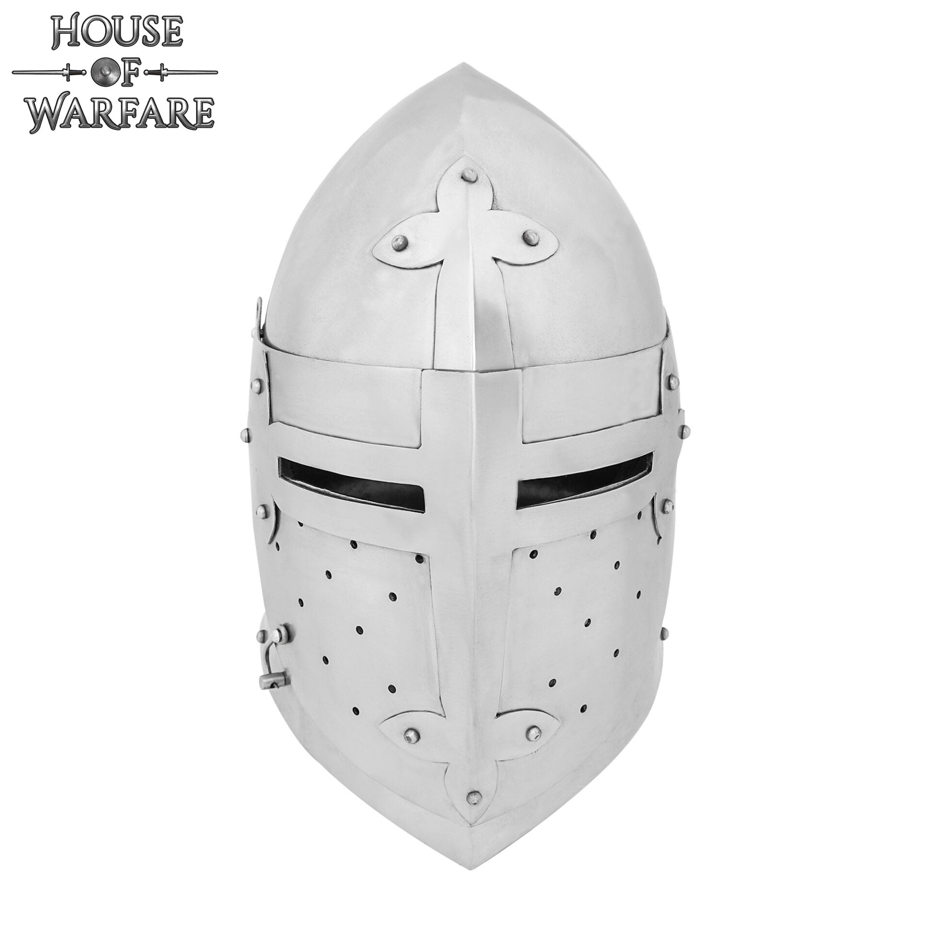 Imagen única de: Casco Medieval de Caballero Bascinet del Siglo Xiv Calibre 16