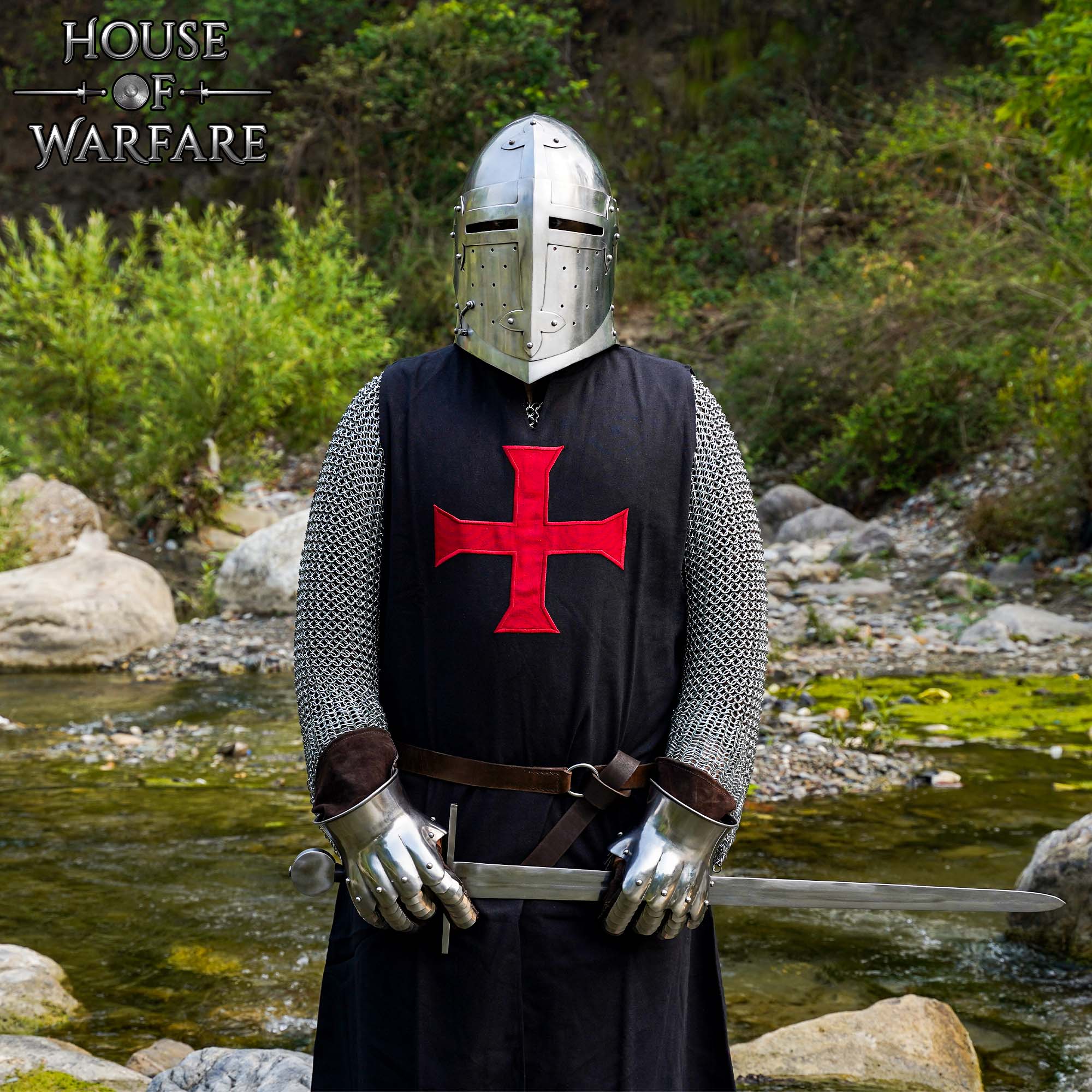 Imagen única de: Casco Medieval de Caballero Bascinet del Siglo Xiv Calibre 16